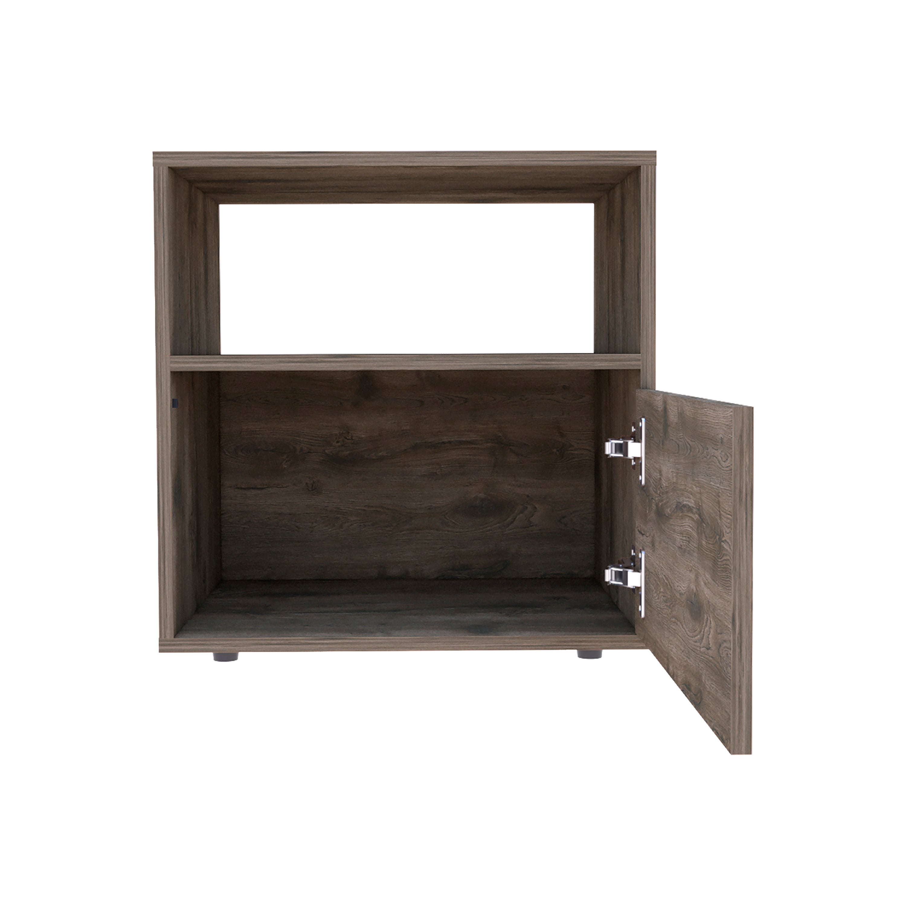 Dark Brown Nightstand w/ O-American Furniture Outlet