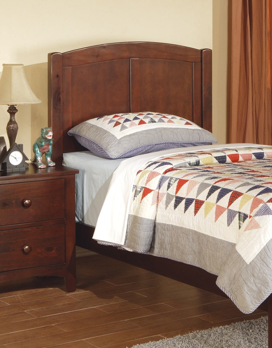 Dark Oak Nightstand - 2 Drawers-American Furniture Outlet