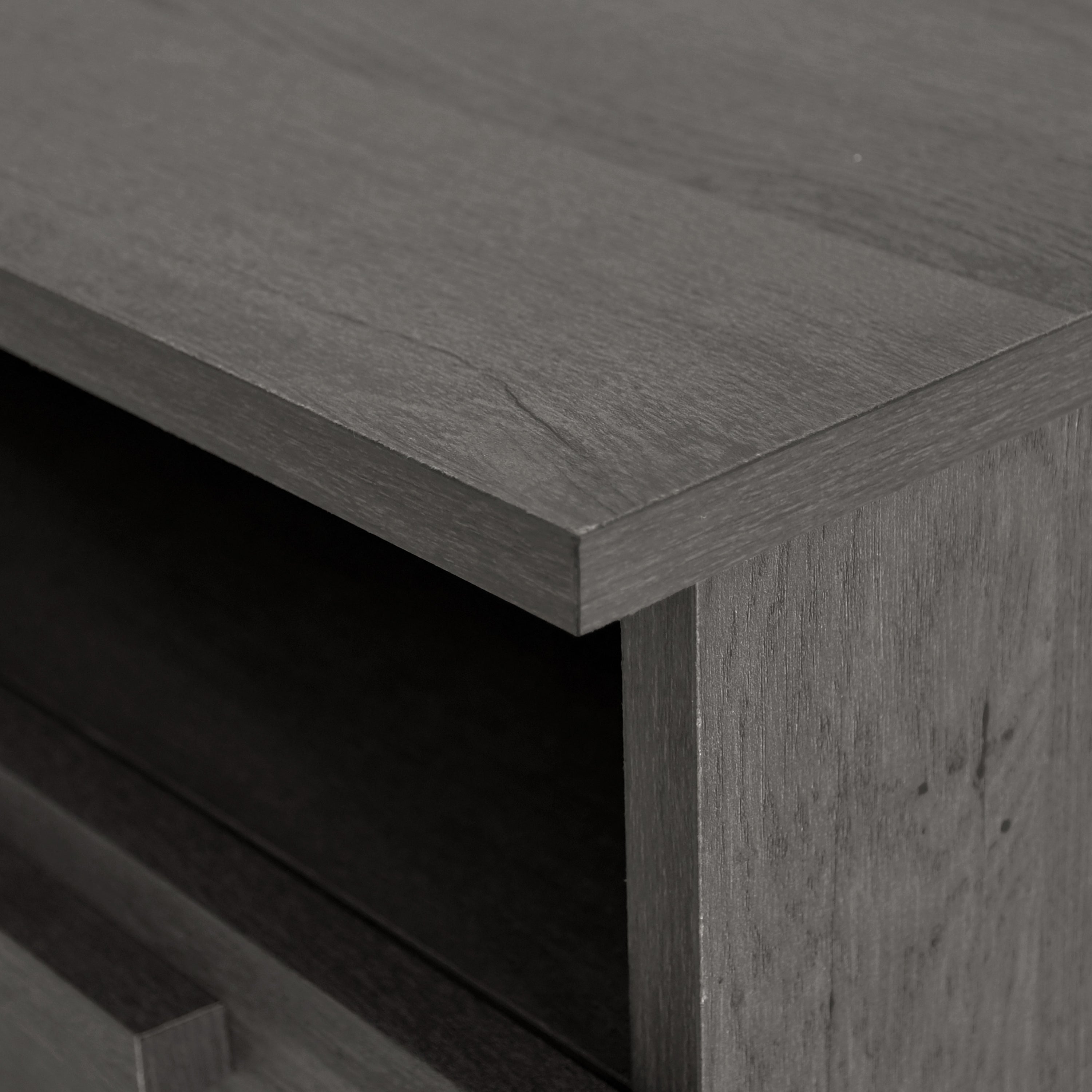 Delaney 2-Drawer Nightstand Gray-American Furniture Outlet