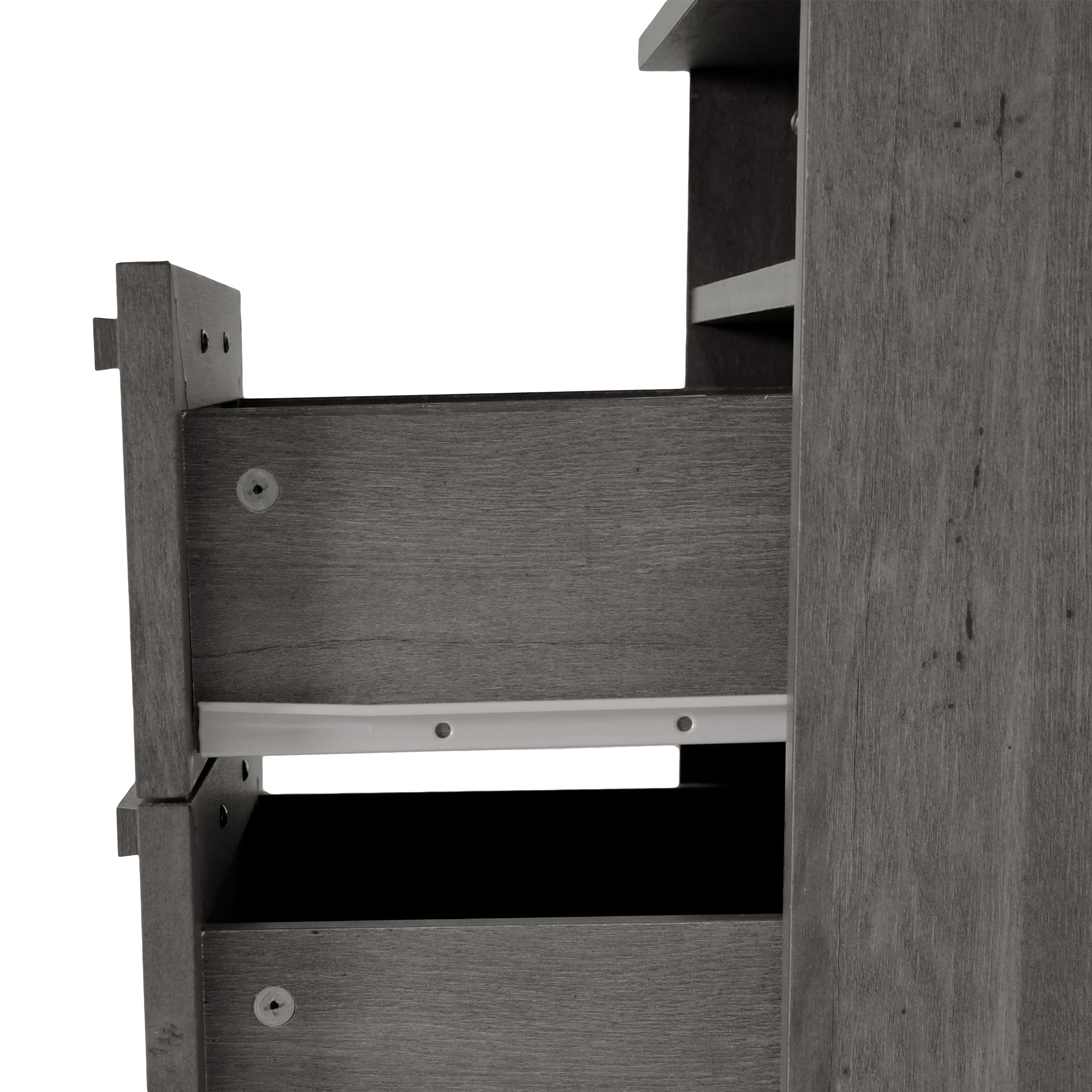Delaney 2-Drawer Nightstand Gray-American Furniture Outlet
