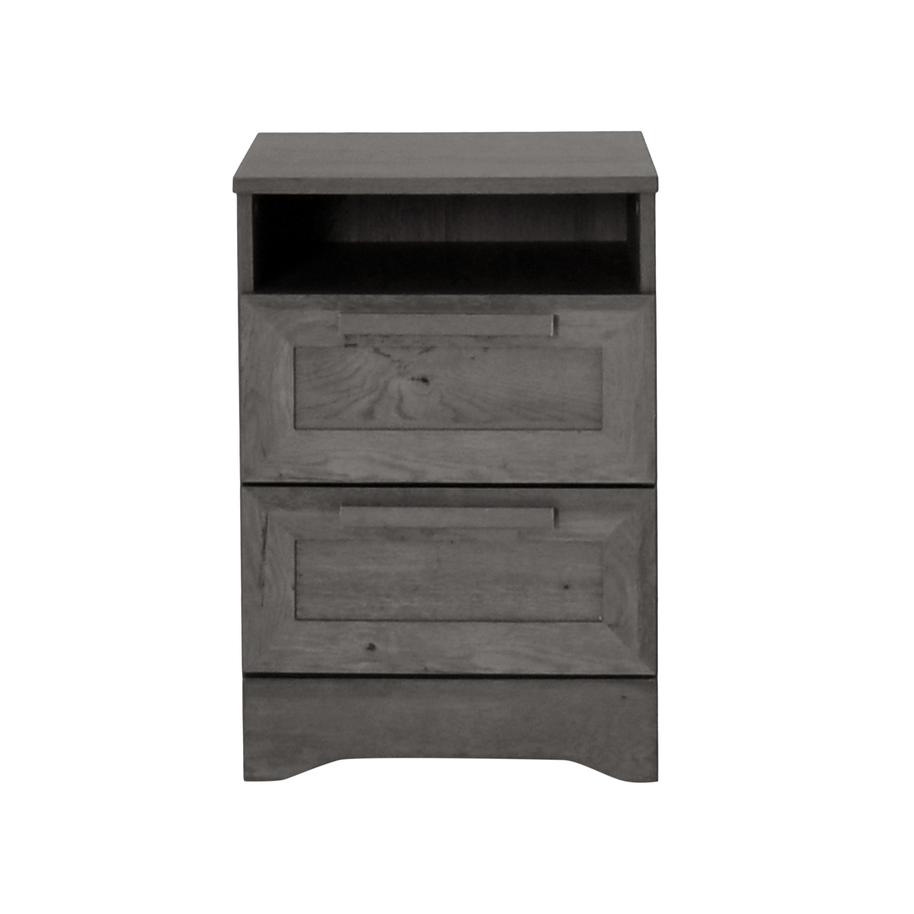Delaney 2-Drawer Nightstand Gray-American Furniture Outlet