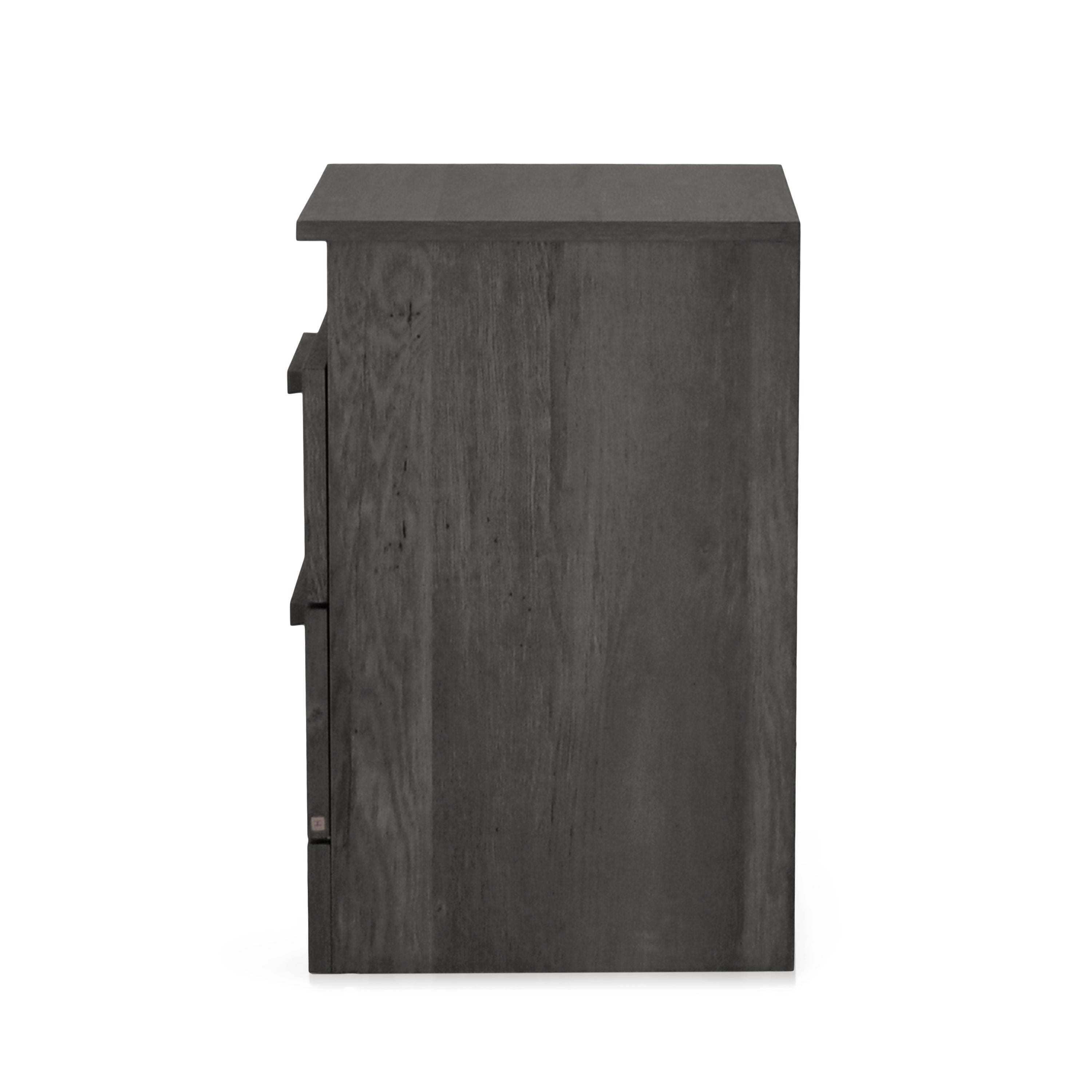 Delaney 2-Drawer Nightstand Gray-American Furniture Outlet