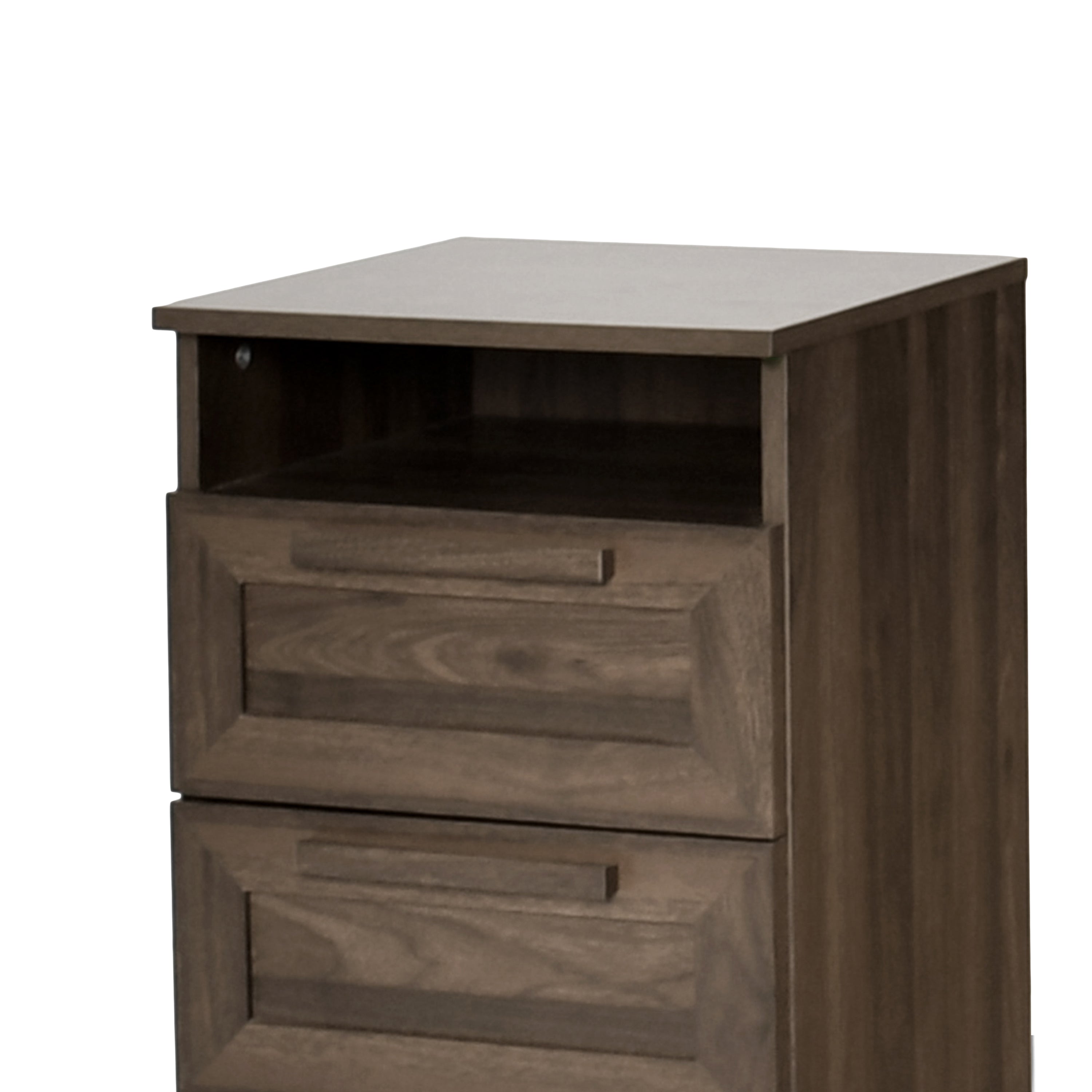 Delaney 2-Drawer Nightstand - Modern Bedside Table-American Furniture Outlet