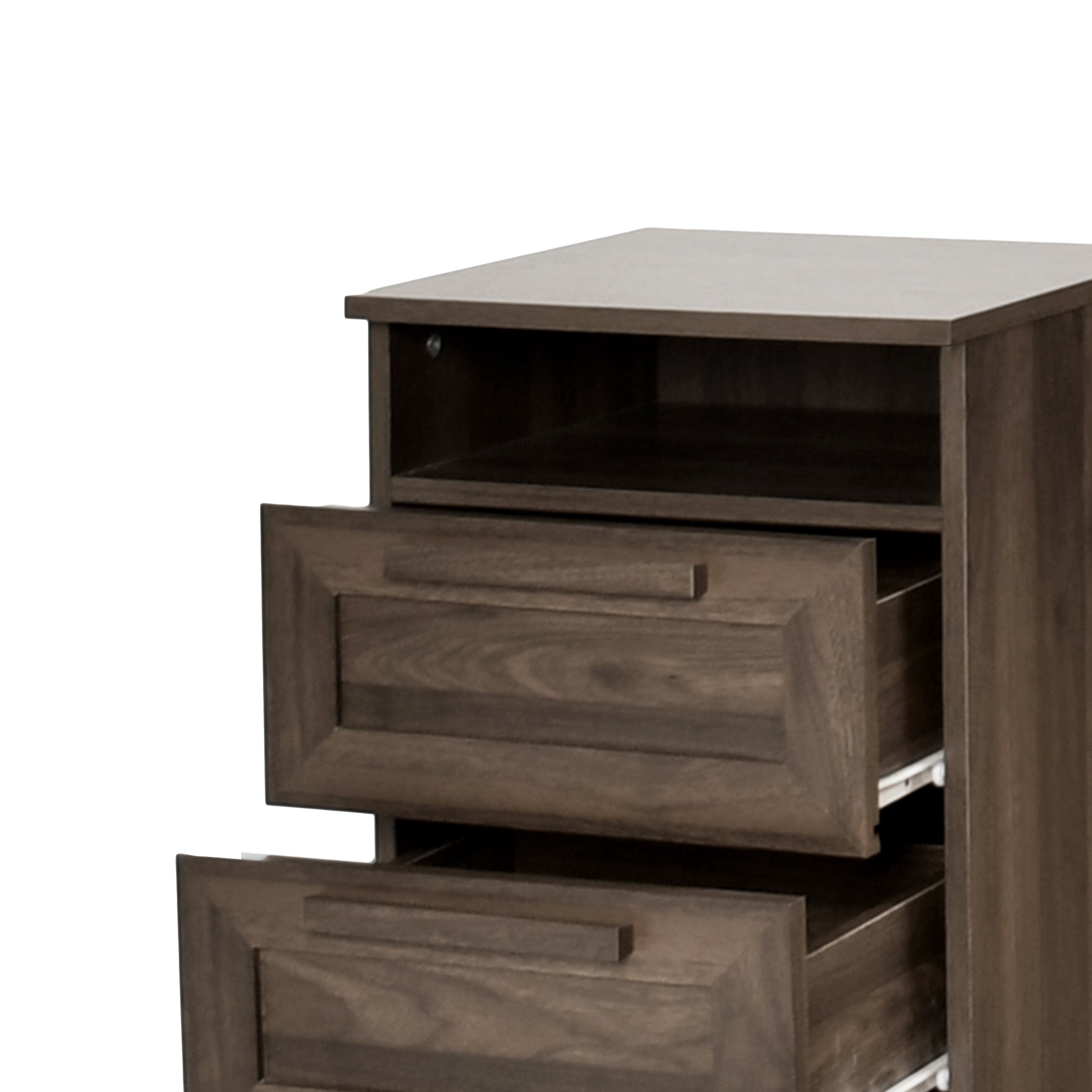 Delaney 2-Drawer Nightstand - Modern Bedside Table-American Furniture Outlet