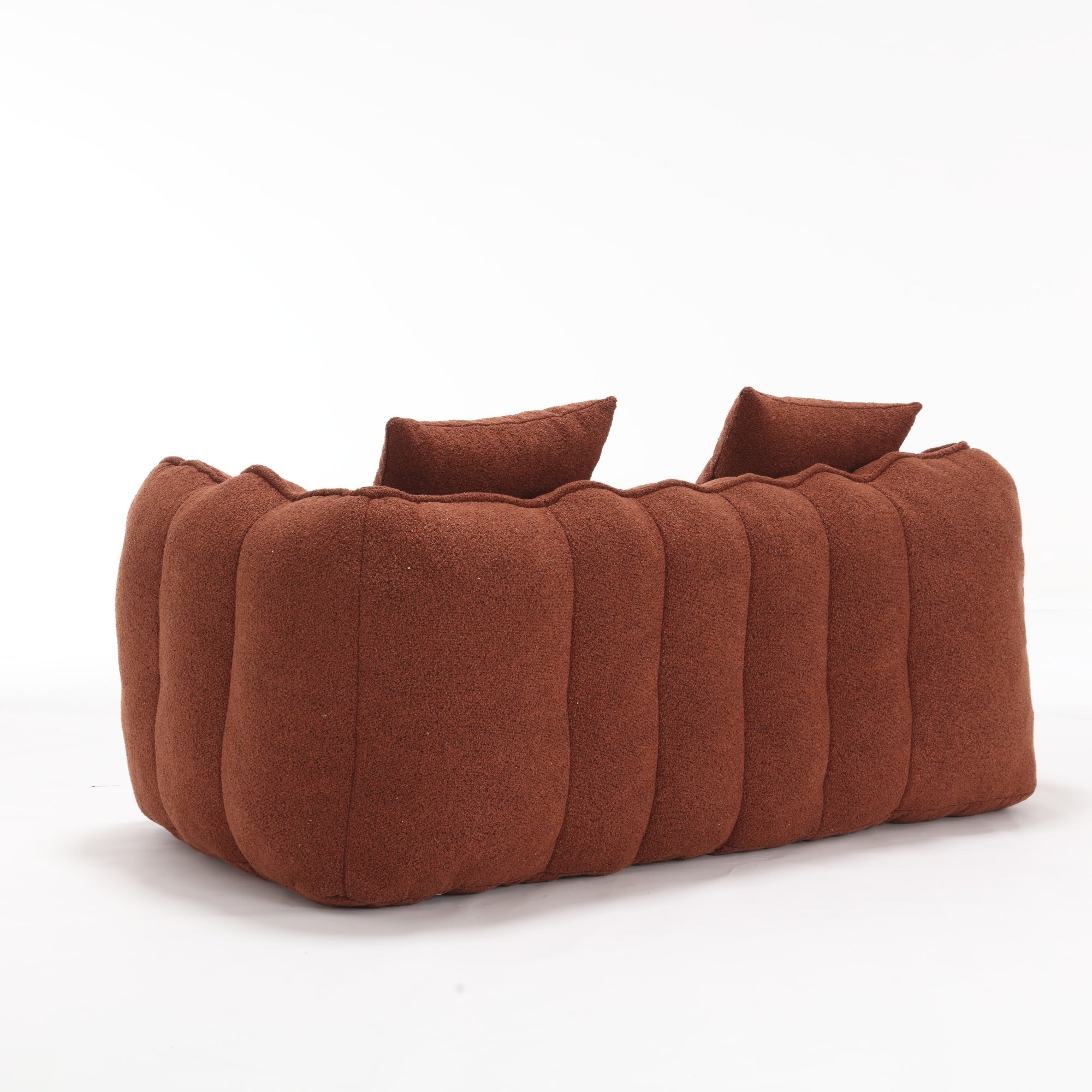 Double Bean Bag Chair - Square Sofa Recliner-American Furniture Outlet