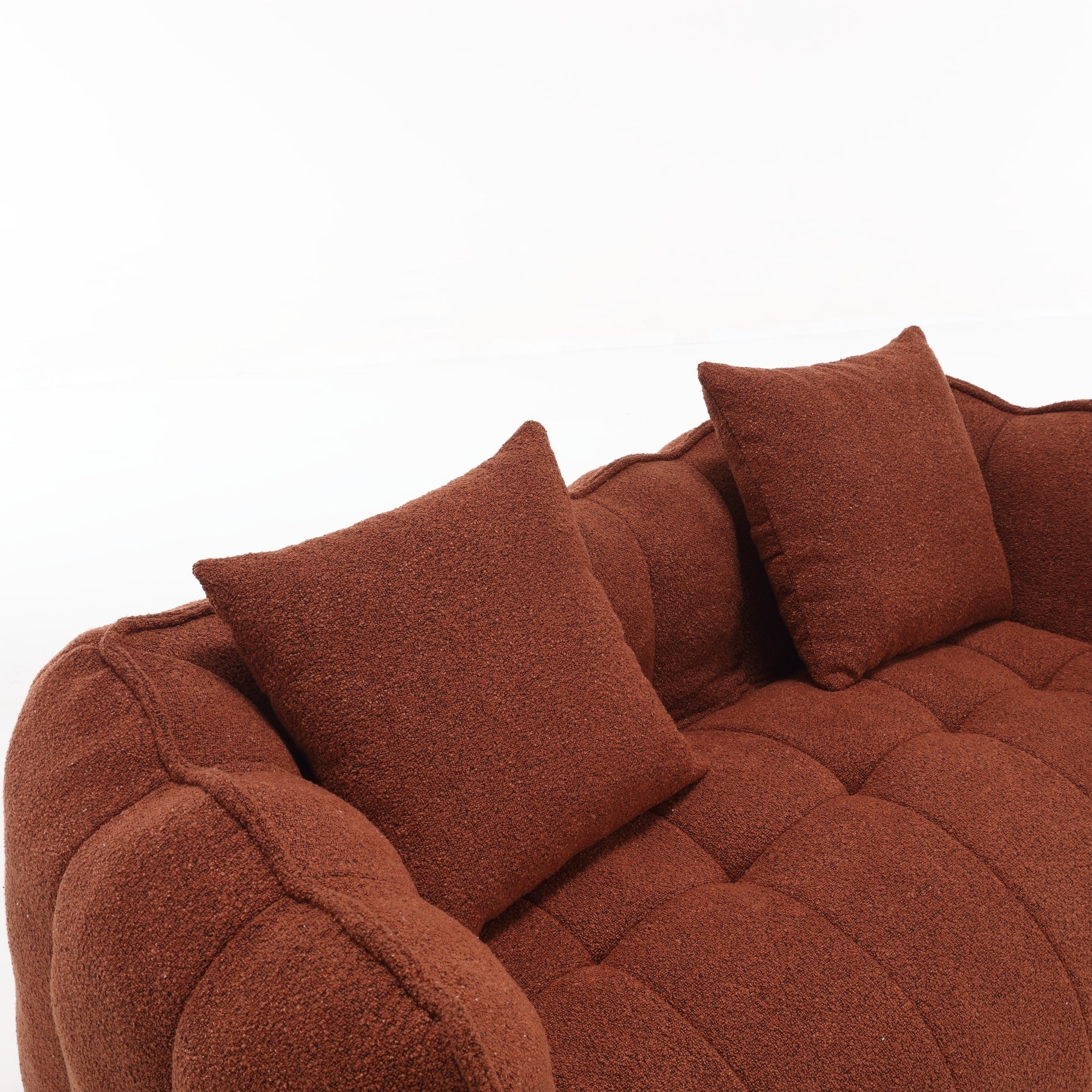 Double Bean Bag Chair - Square Sofa Recliner-American Furniture Outlet