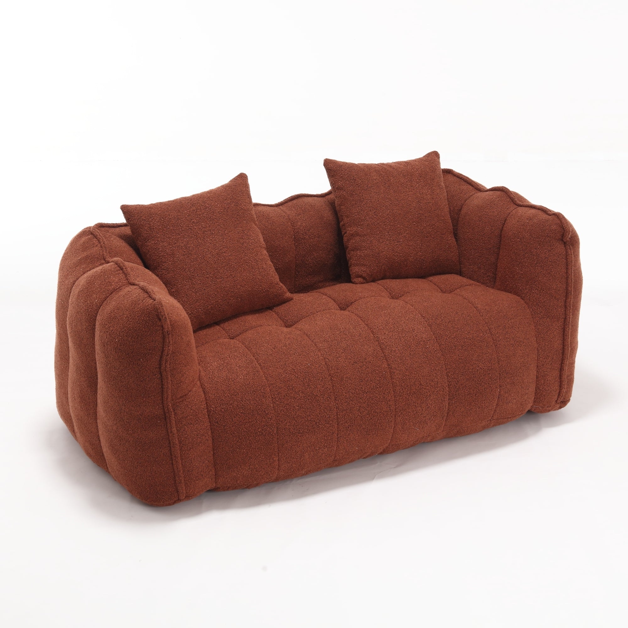 Double Bean Bag Chair - Square Sofa Recliner-American Furniture Outlet