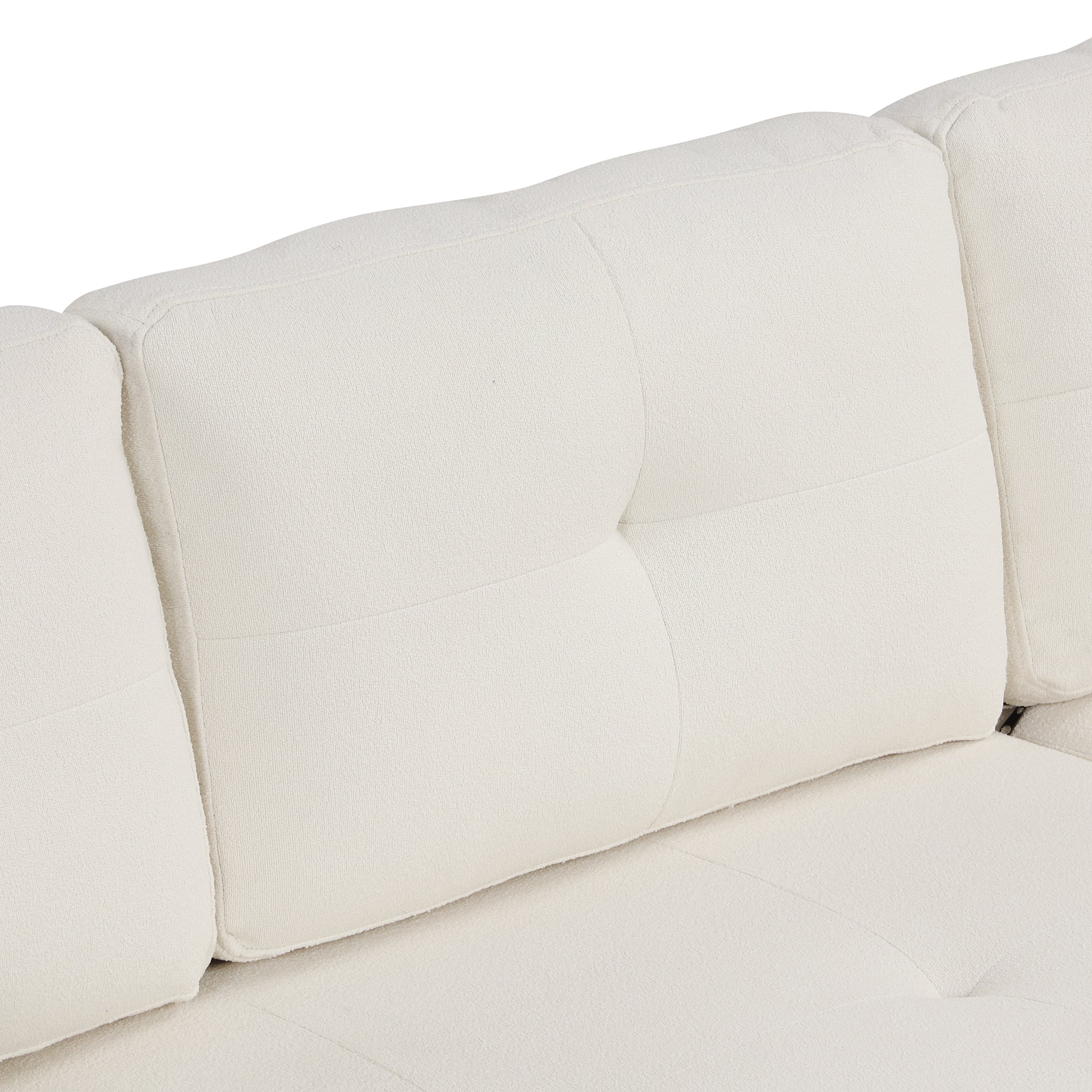 Element - Boucle Sleeper Sectional-American Furniture Outlet