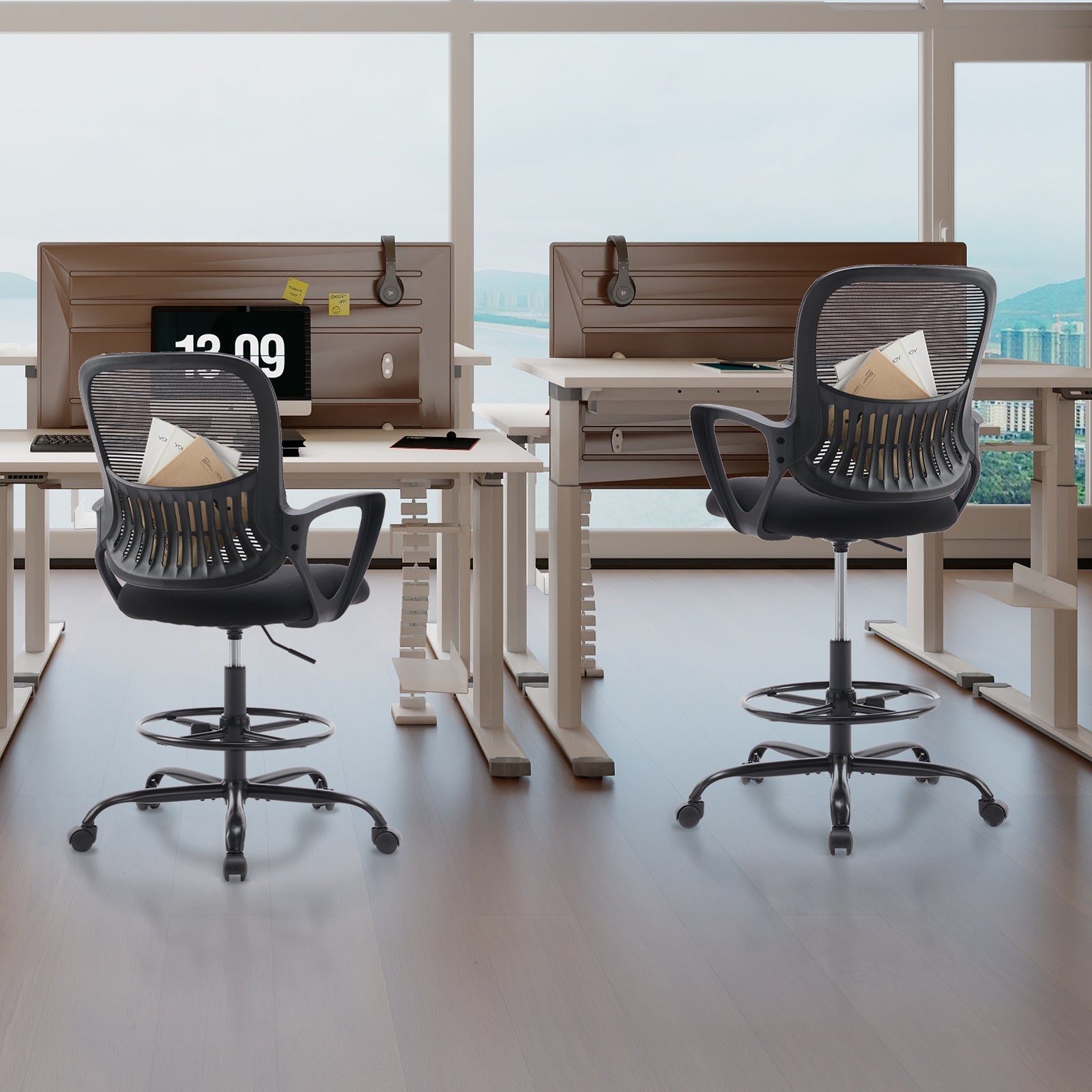 Ergonomic Drafting Chair-American Furniture Outlet