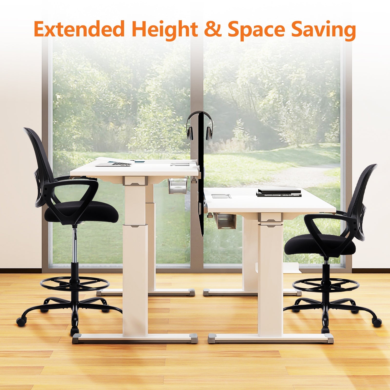 Ergonomic Drafting Chair-American Furniture Outlet