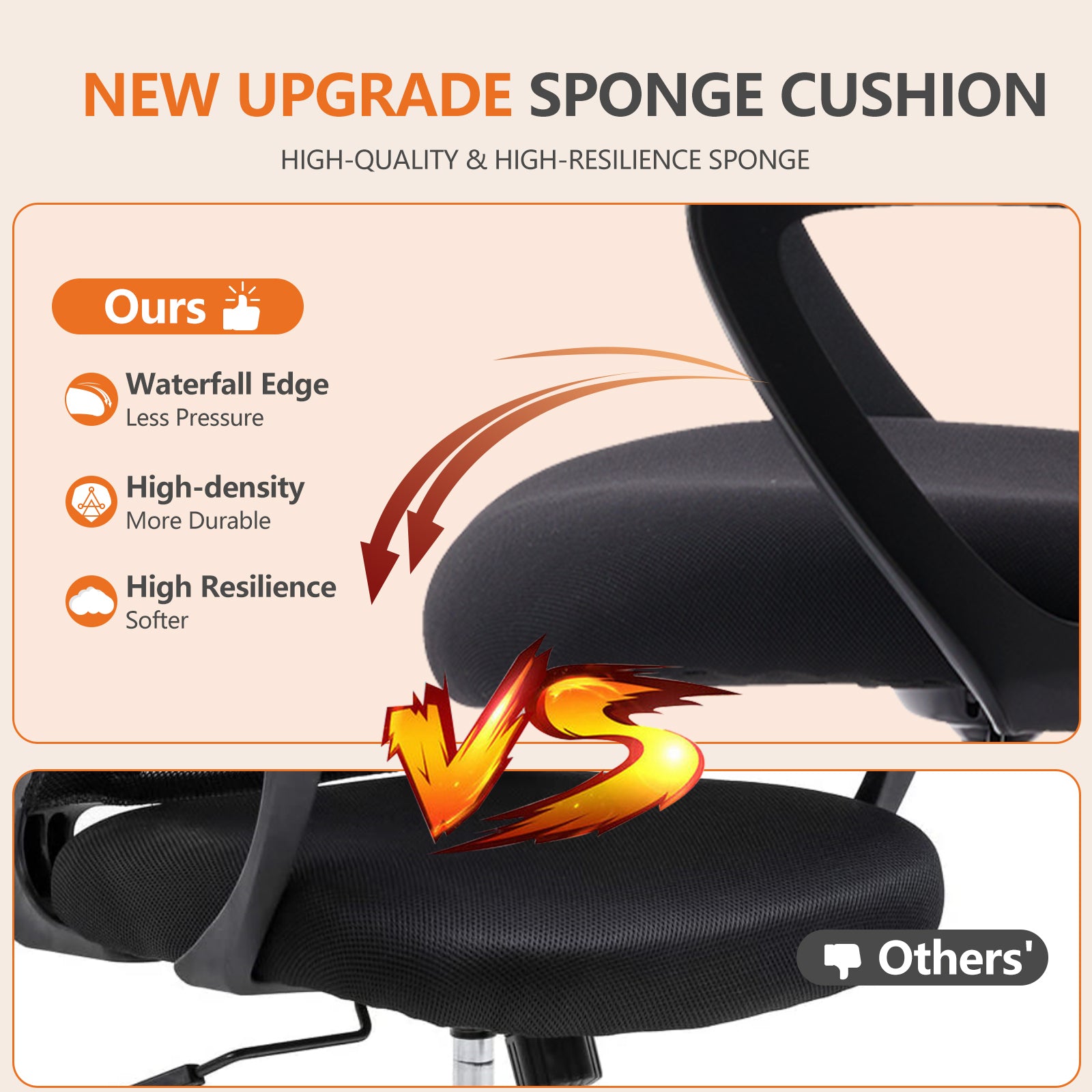 Ergonomic Drafting Chair-American Furniture Outlet