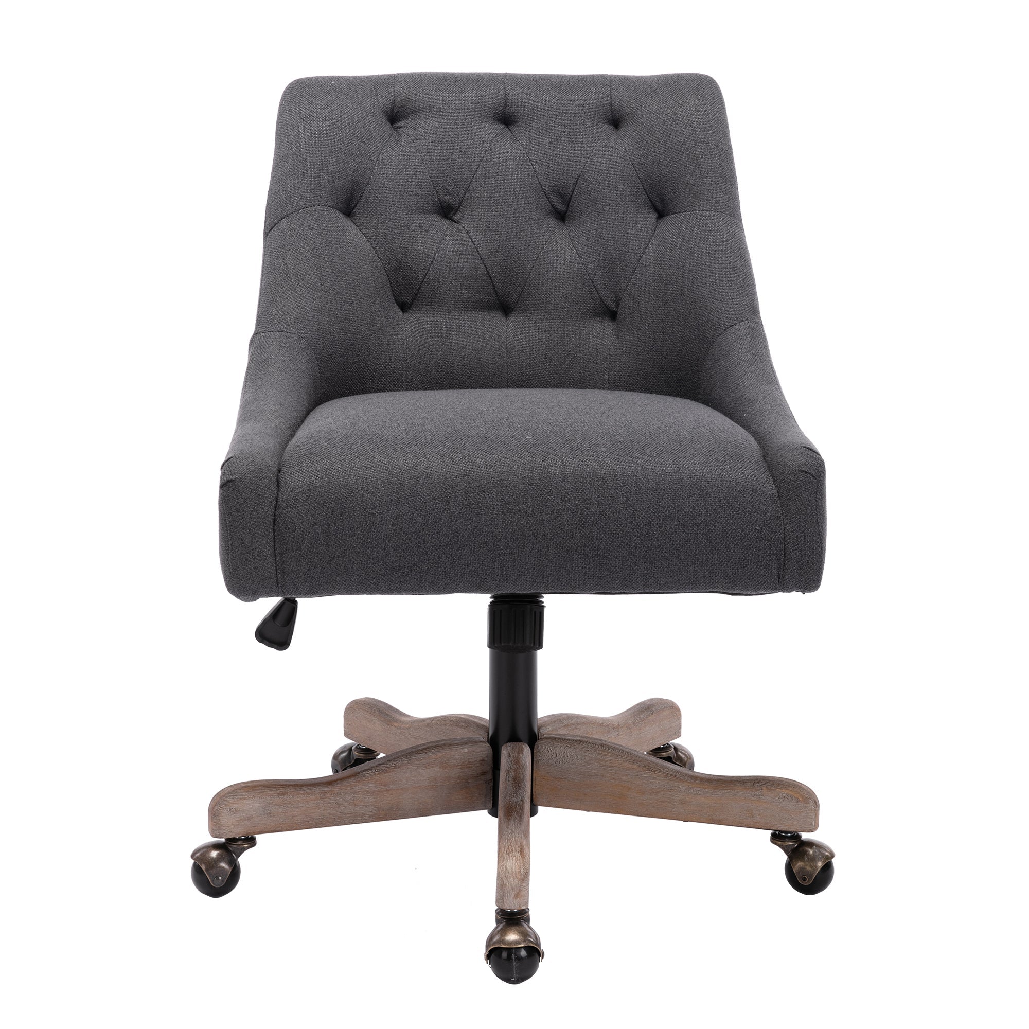 Ergonomic Linen Office Chair-American Furniture Outlet