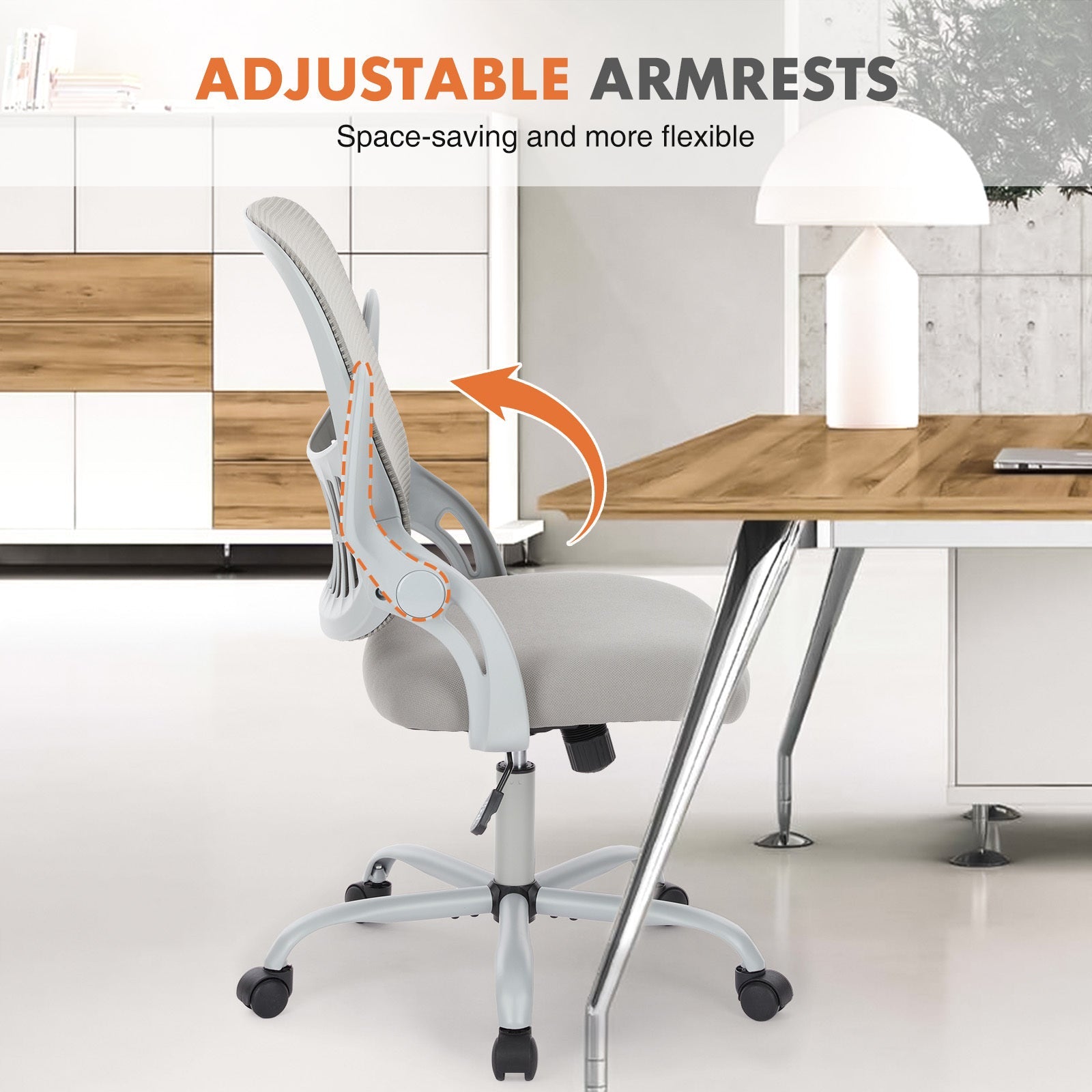 Ergonomic Mesh Office Chair-American Furniture Outlet