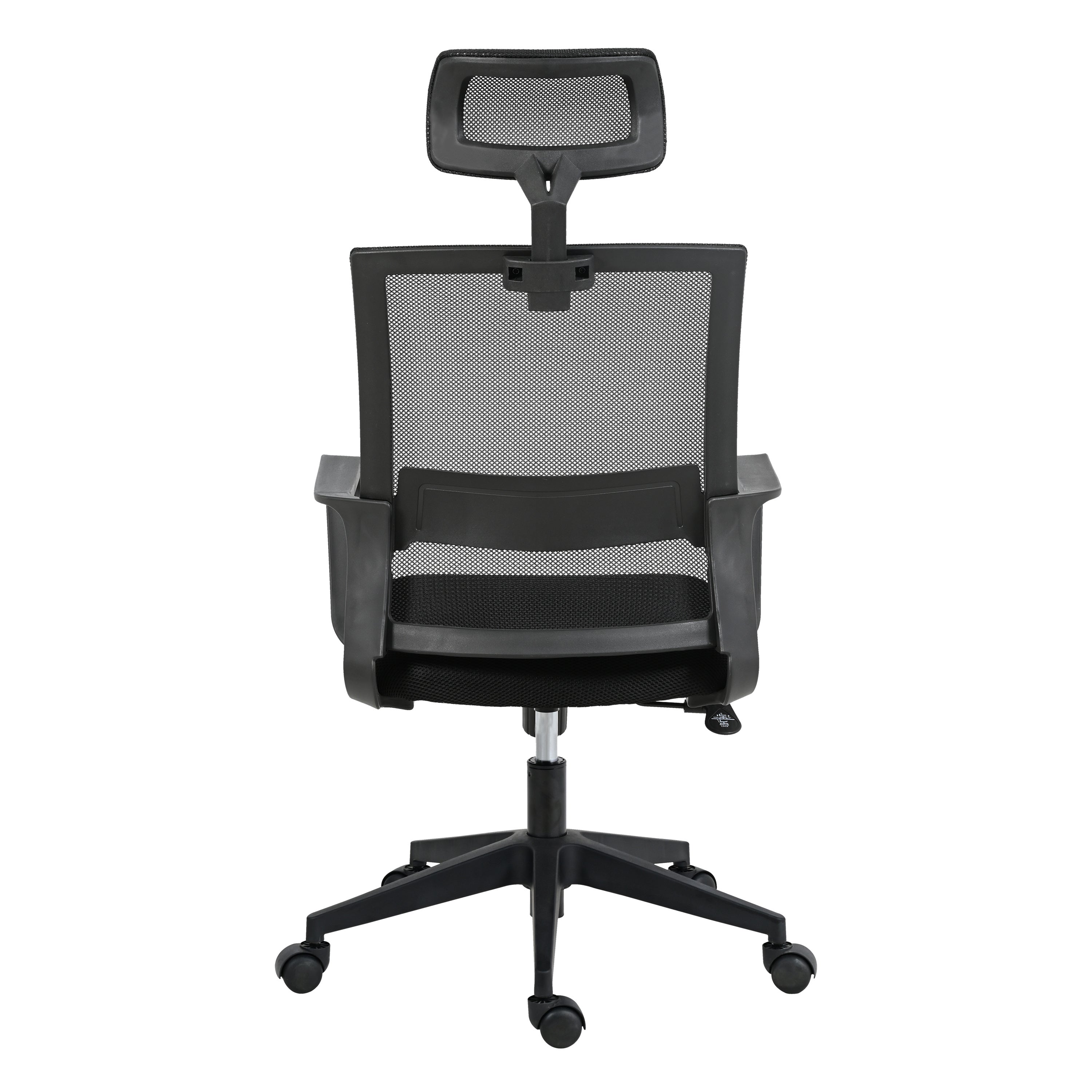 Ergonomic Office Chair with Lumbar Support & Headrest-American Furniture Outlet