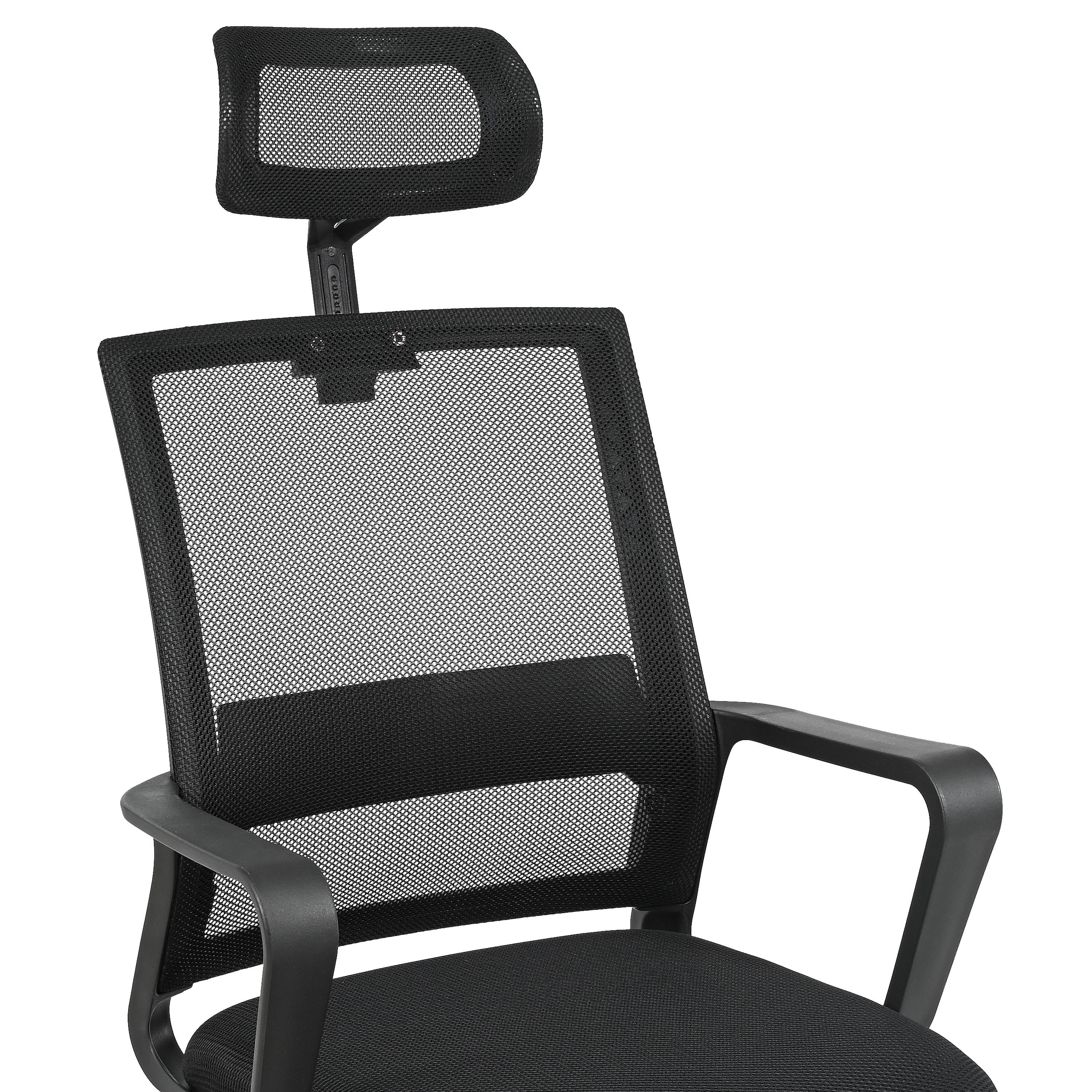 Ergonomic Office Chair with Lumbar Support & Headrest-American Furniture Outlet