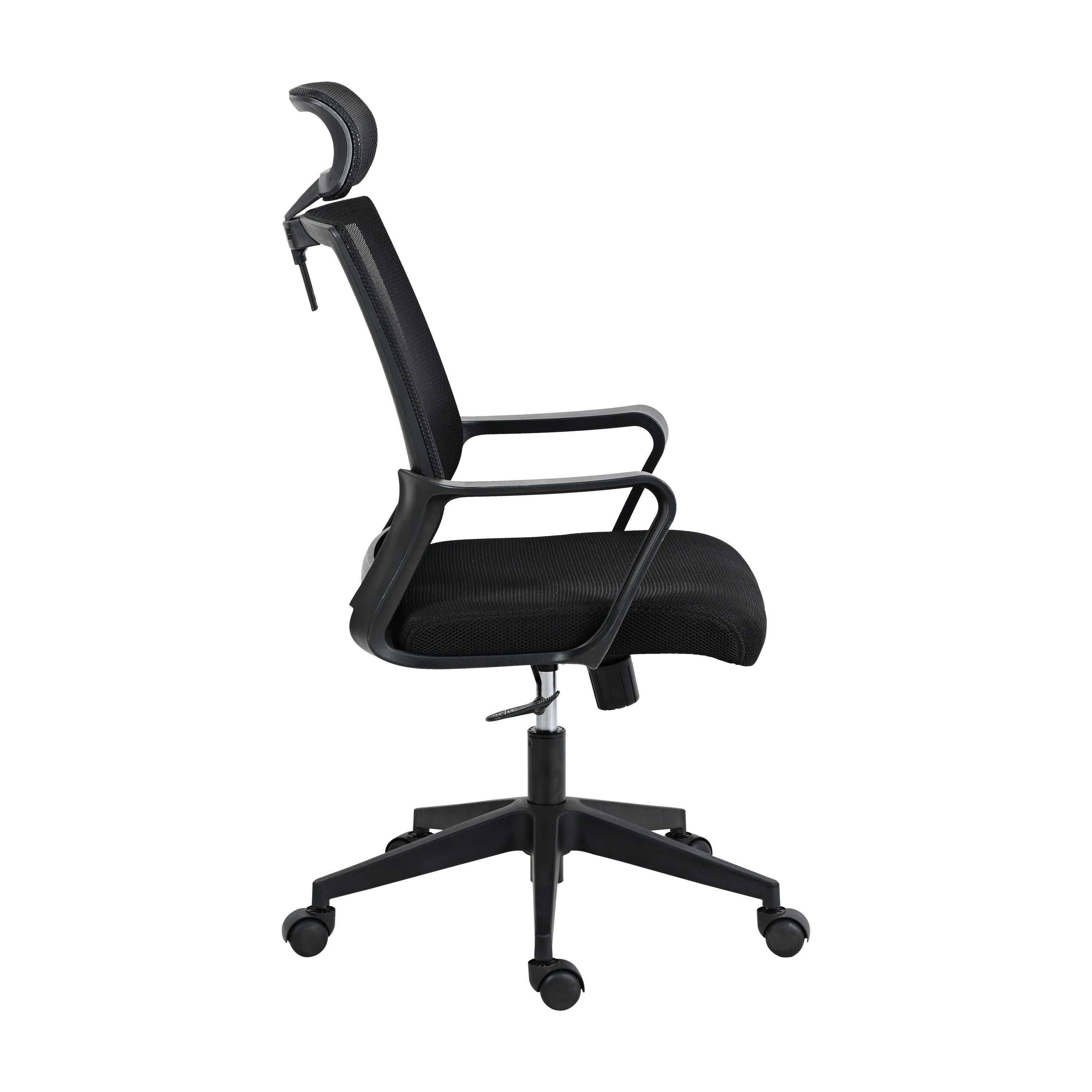 Ergonomic Office Chair with Lumbar Support & Headrest-American Furniture Outlet