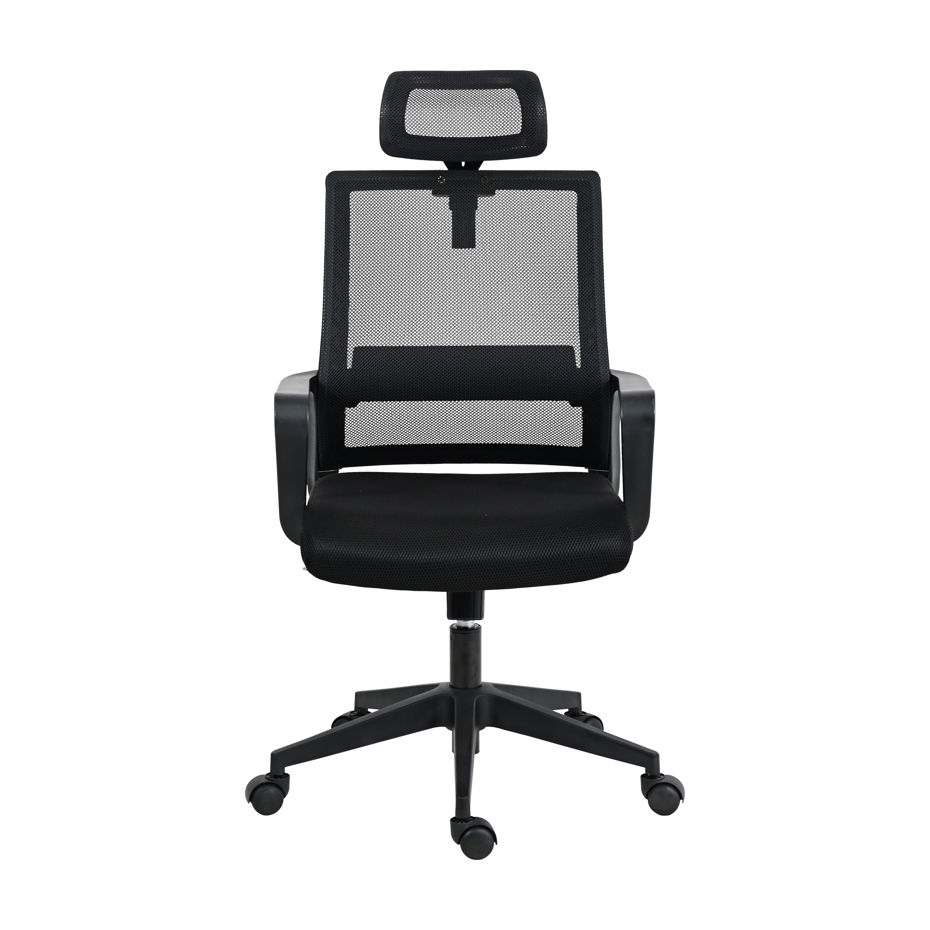 Ergonomic Office Chair with Lumbar Support & Headrest-American Furniture Outlet