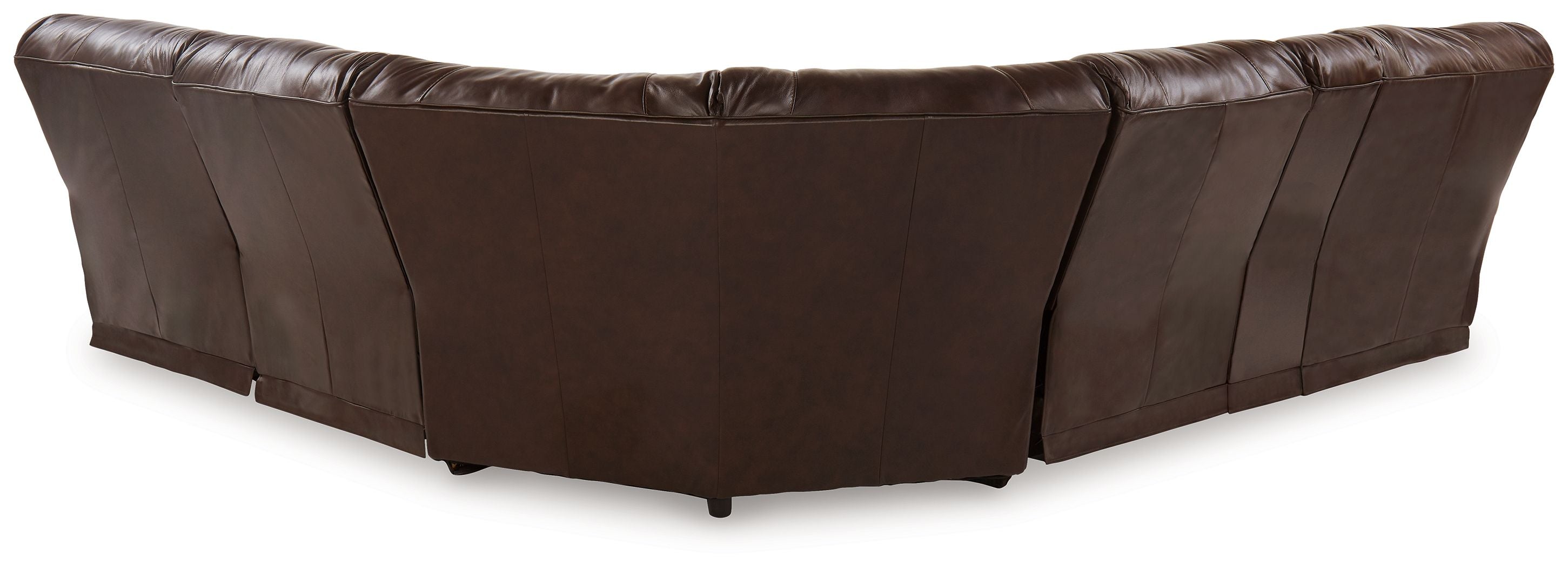 Family Circle Brown Power Reclining Sectional-Signature Design by Ashley®-American Furniture Outlet