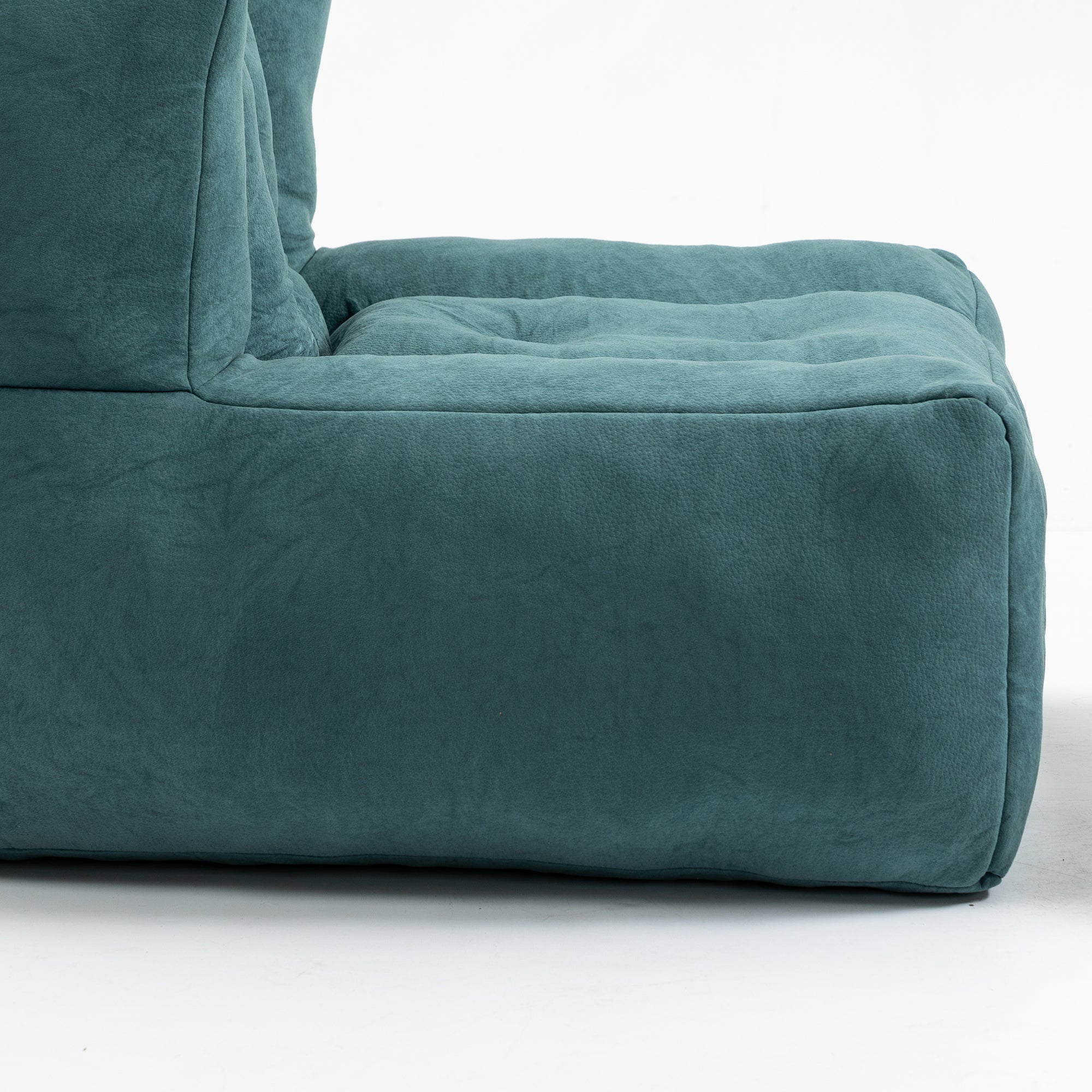 Fluffy Bean Bag Chair with Ottoman | Soft & Comfy-American Furniture Outlet