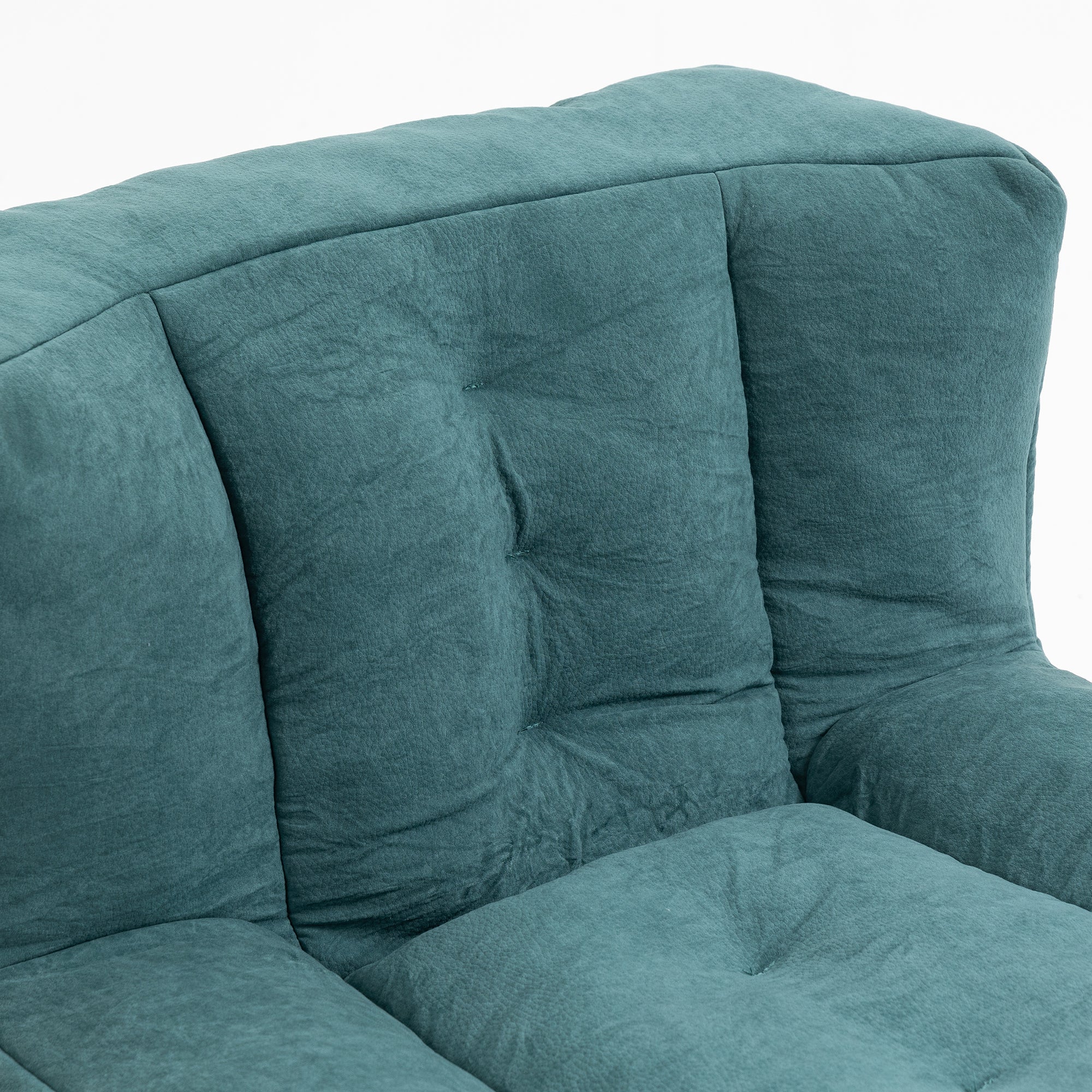 Fluffy Bean Bag Chair with Ottoman | Soft & Comfy-American Furniture Outlet