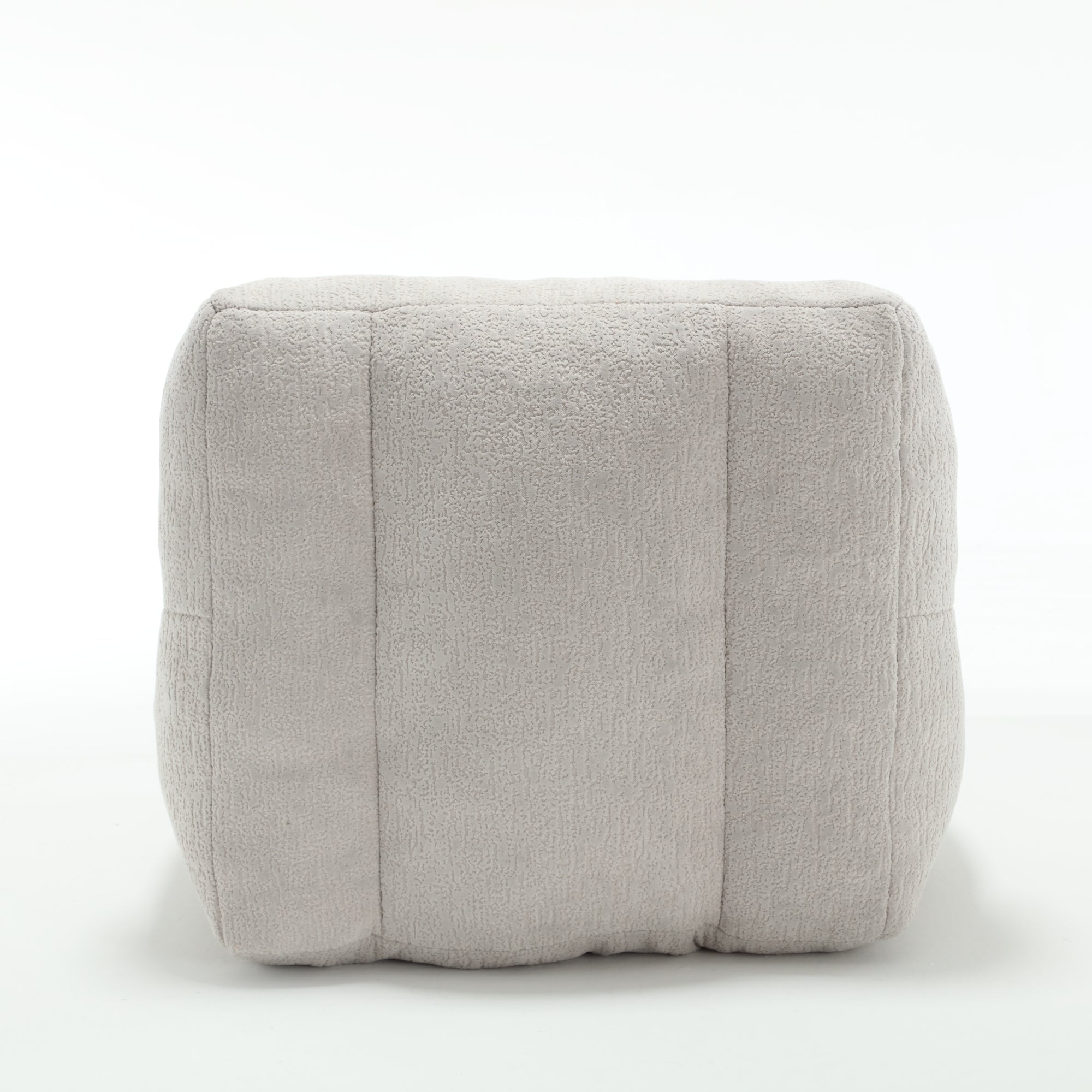 Fluffy Bean Bag Chair with Ottoman | Soft & Comfy-American Furniture Outlet