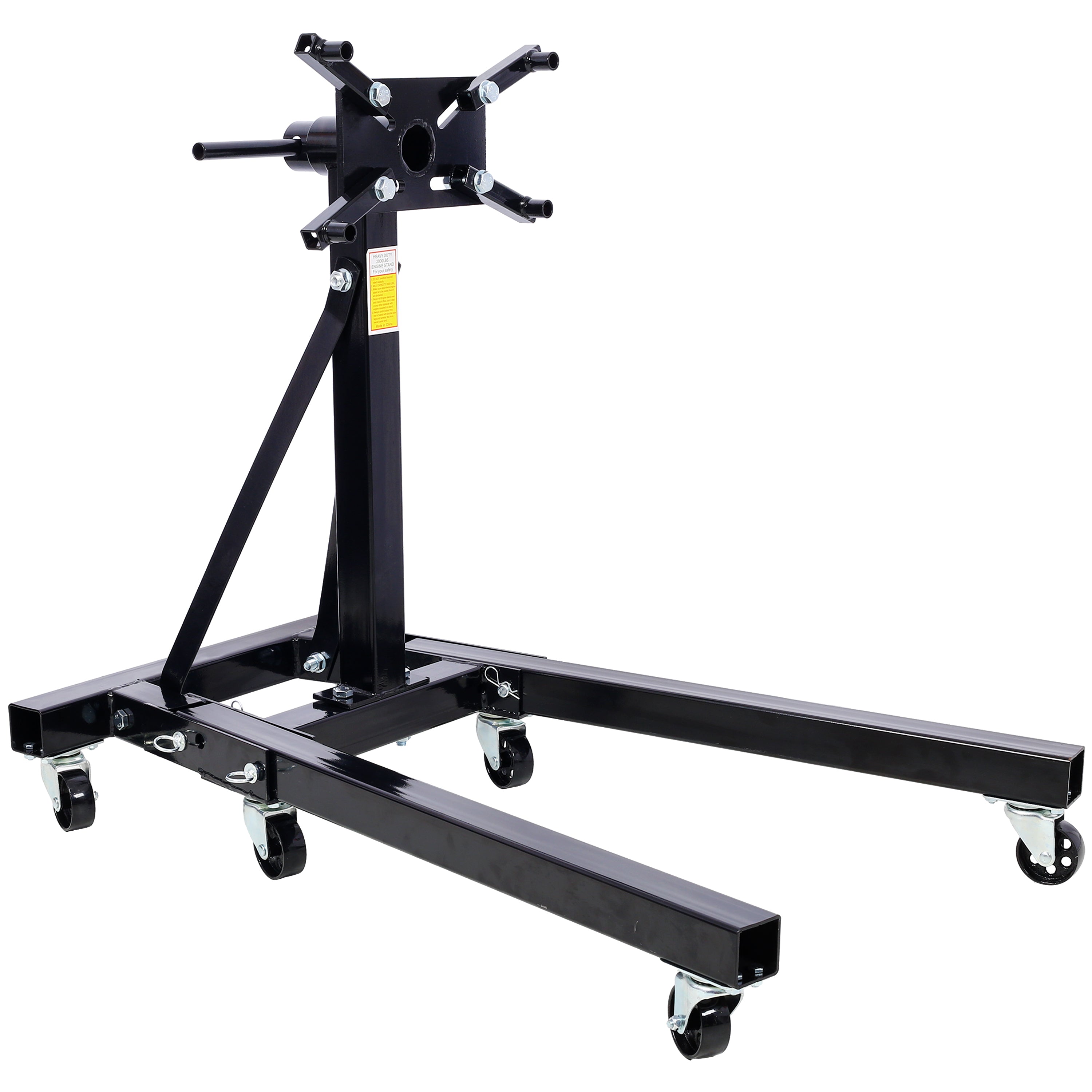 Folding Engine Stand 2000 lbs Capacity - Auto Repair-American Furniture Outlet