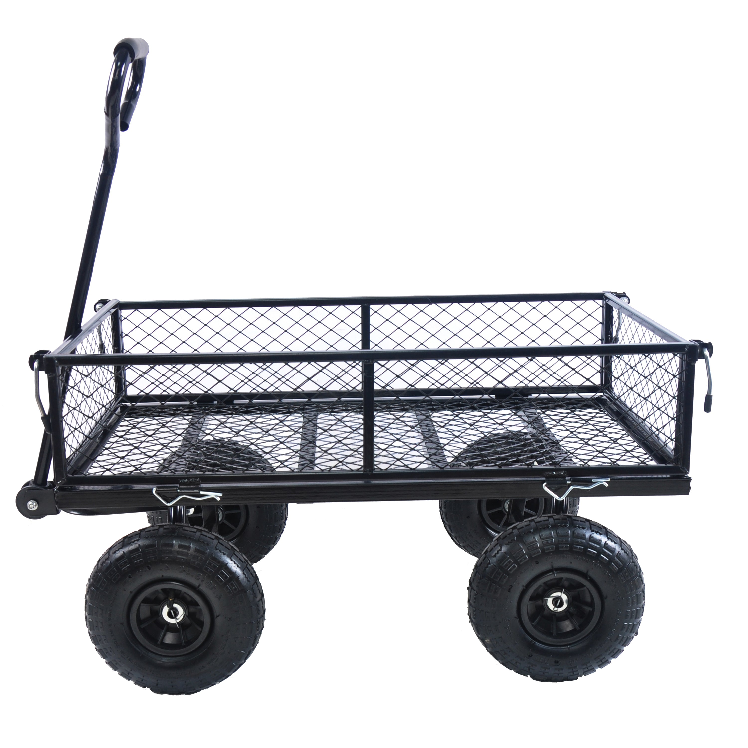 Garden Wagon Cart - Heavy Duty Utility Cart TC1840BKG-American Furniture Outlet