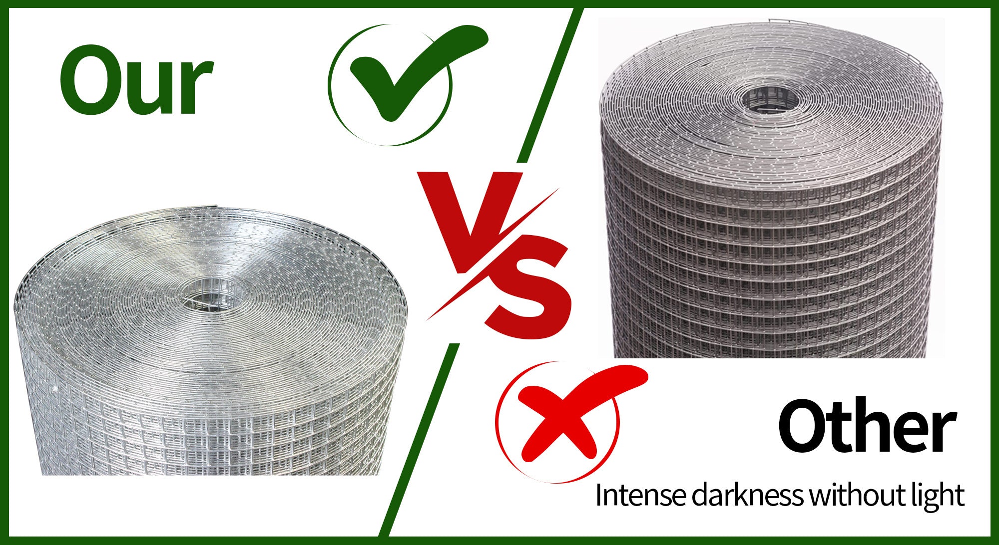 Gauge Hardware Cloth Welded Cage Wire: Chicken Fence Mesh Rolls, Square Chicken Wire Netting for Raised Garden, Rabbit Fence, Snake Fencing, Rodent Control-American Furniture Outlet
