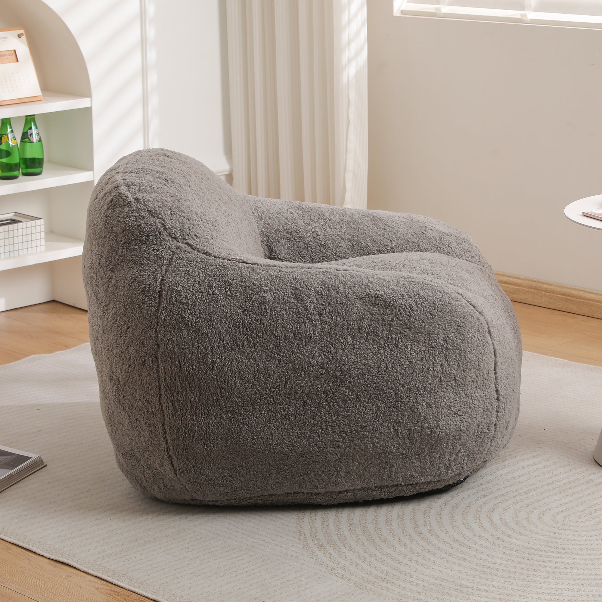 Giant Bean Bag Chair with Memory Foam-American Furniture Outlet