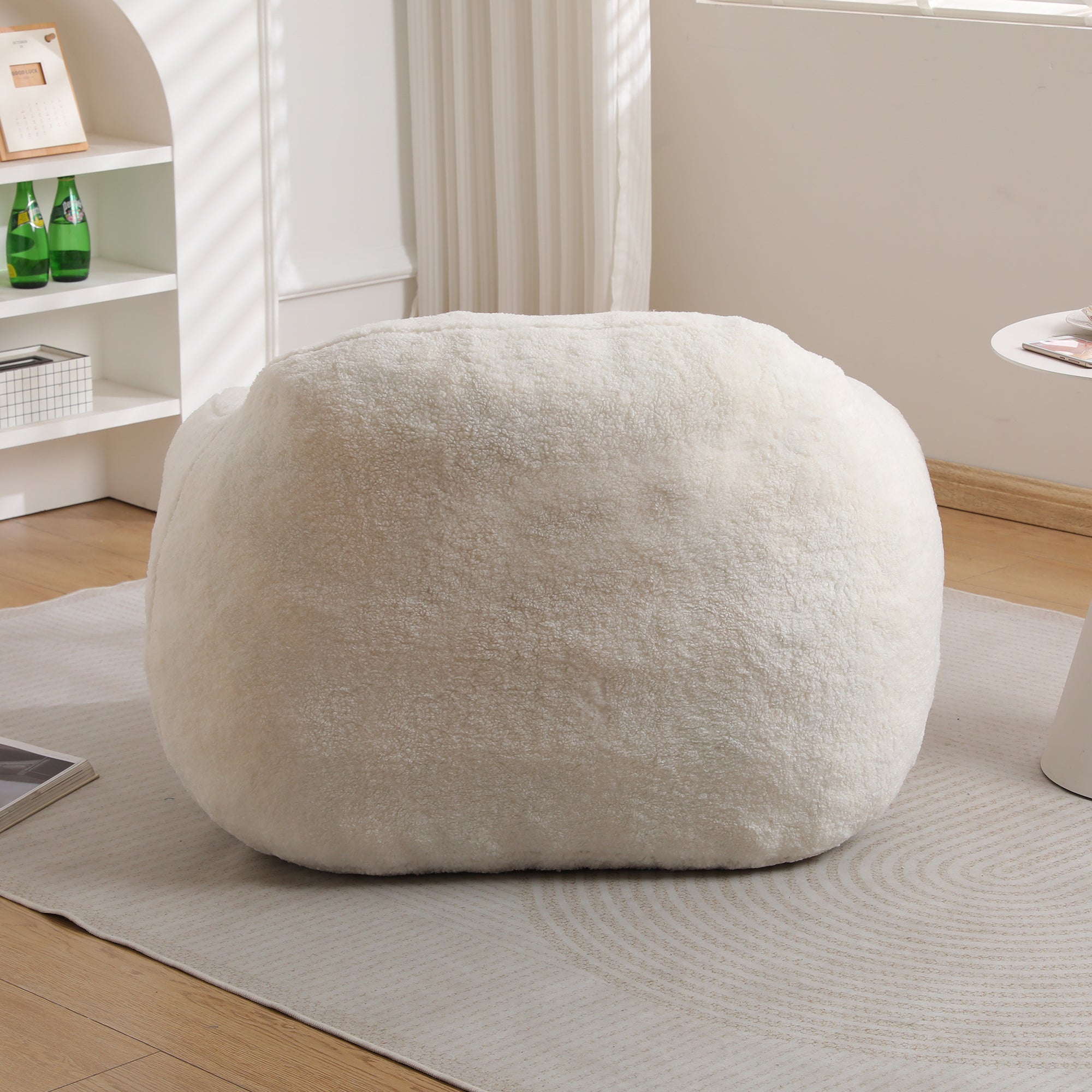 Giant Bean Bag Chair with Memory Foam-American Furniture Outlet