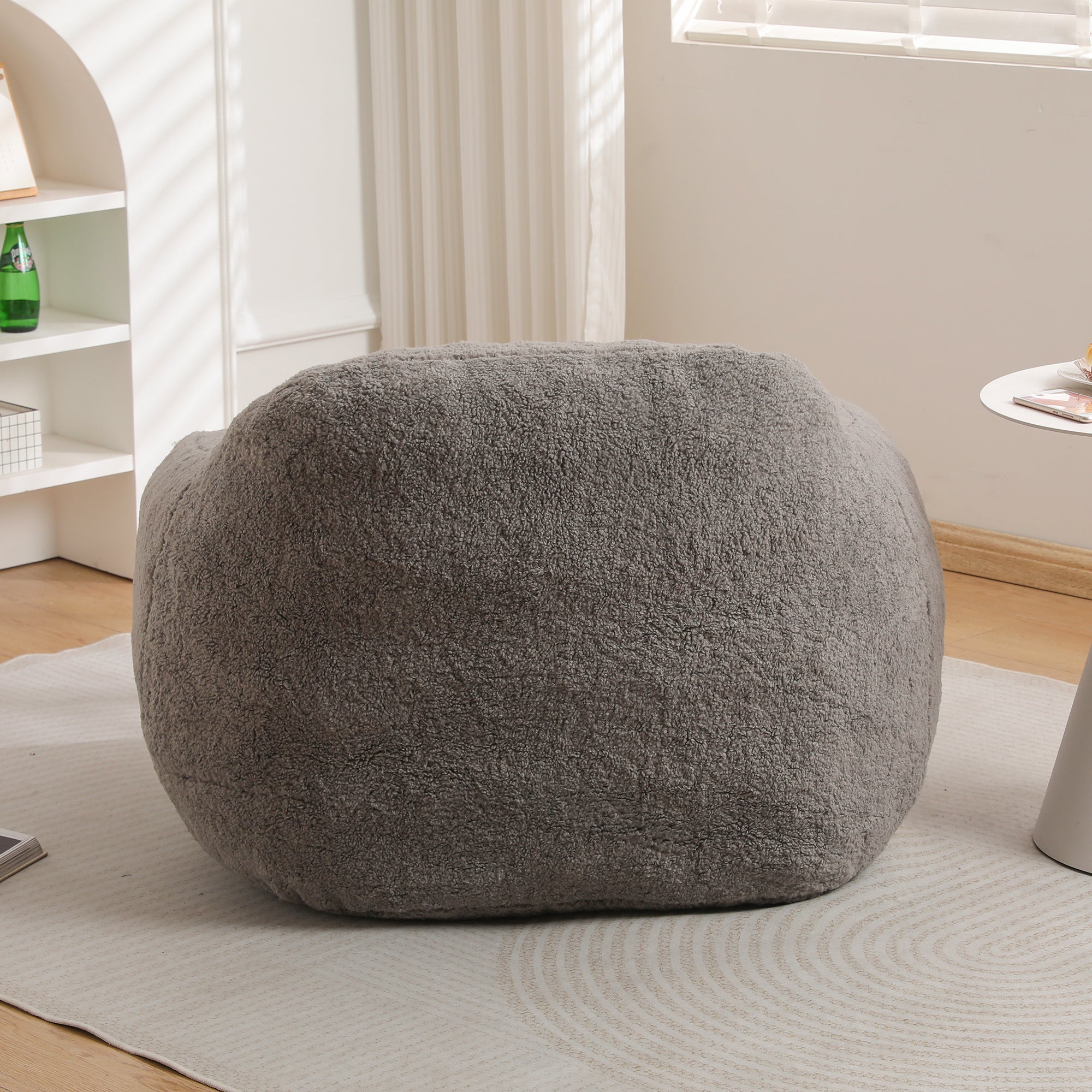 Giant Bean Bag Chair with Memory Foam-American Furniture Outlet