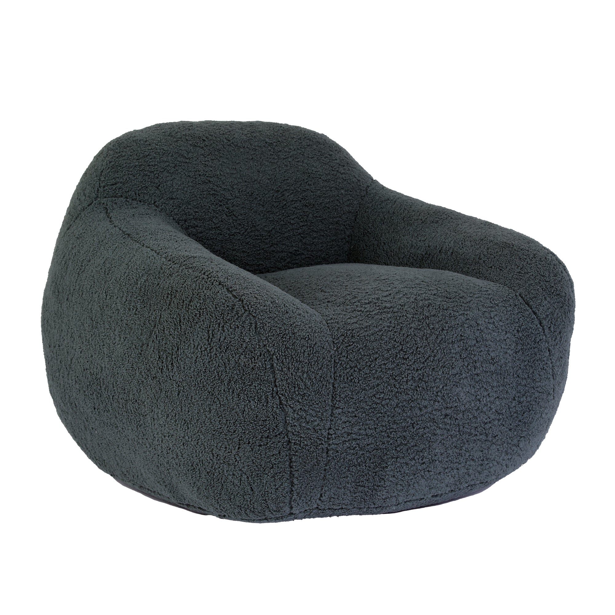 Giant Bean Bag Chair with Memory Foam-American Furniture Outlet