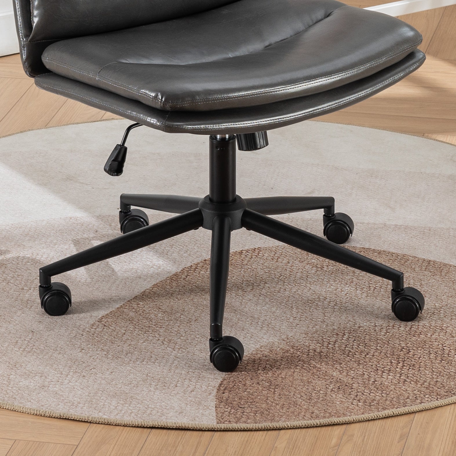 Gray Office Chair-American Furniture Outlet