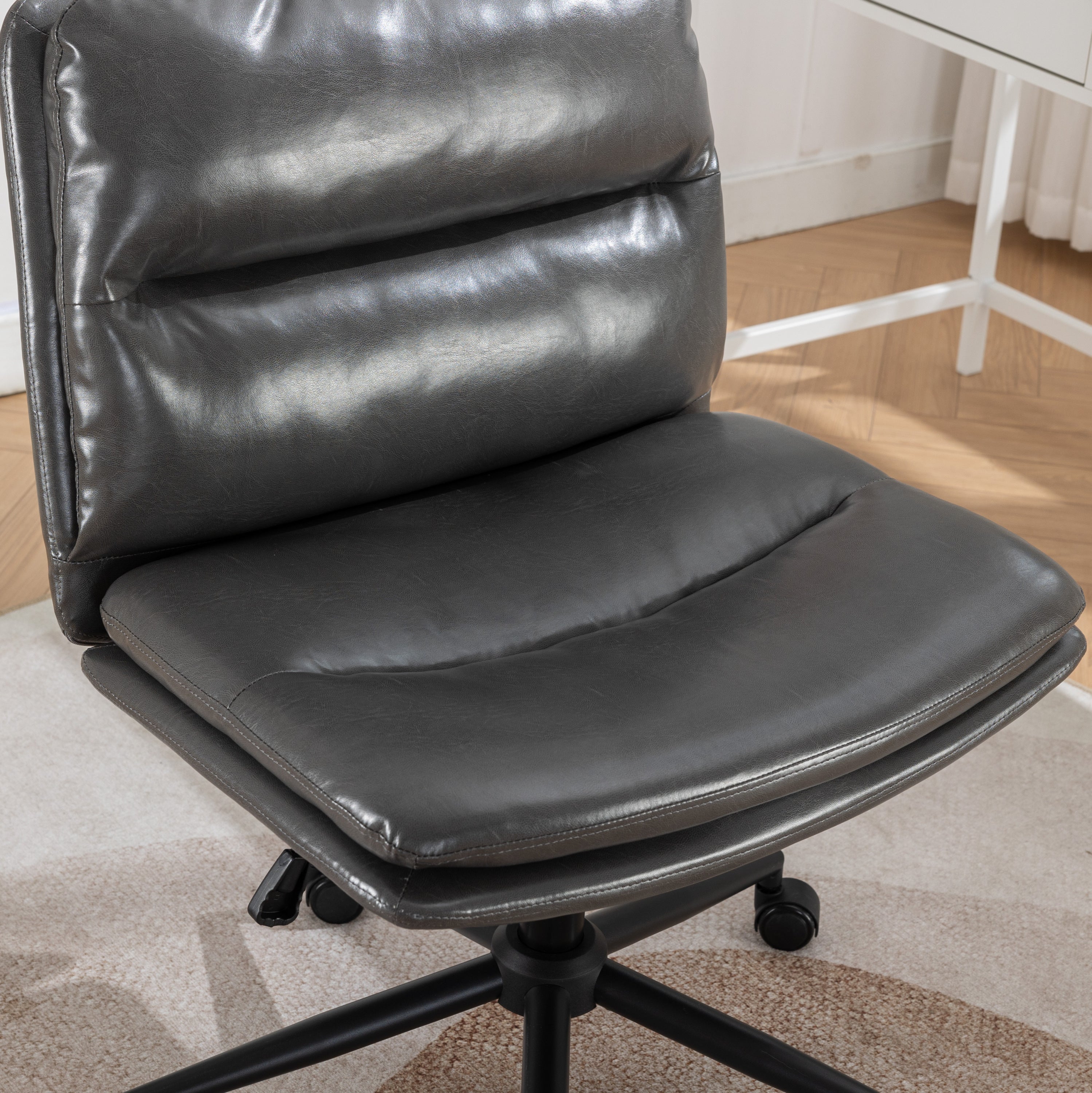 Gray Office Chair-American Furniture Outlet