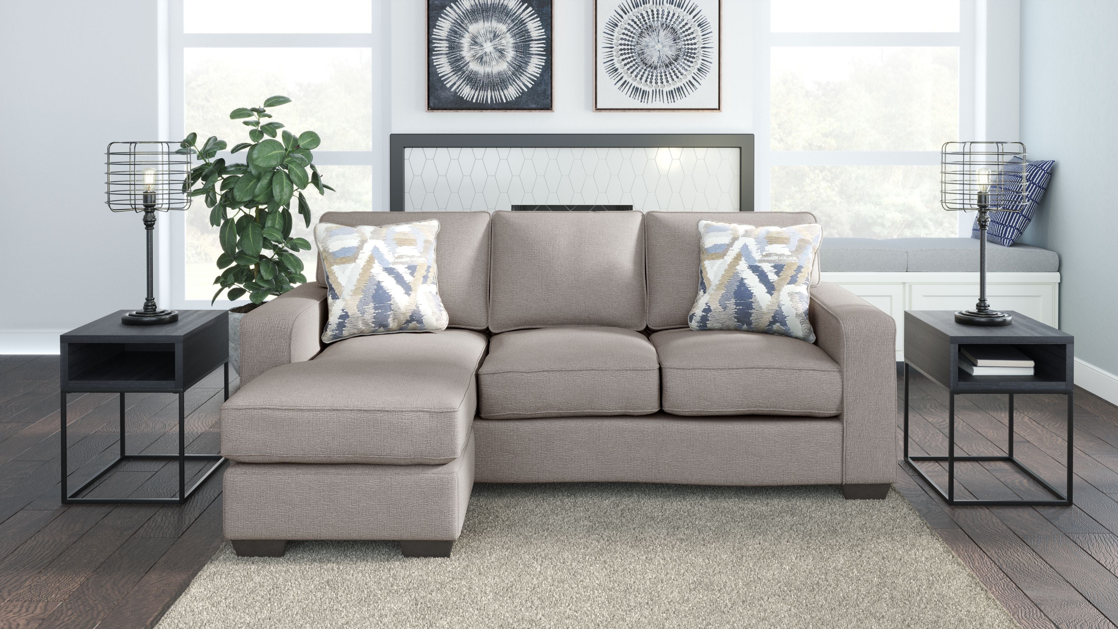 Greaves - Sectional Sofa-Ashley Furniture-American Furniture Outlet