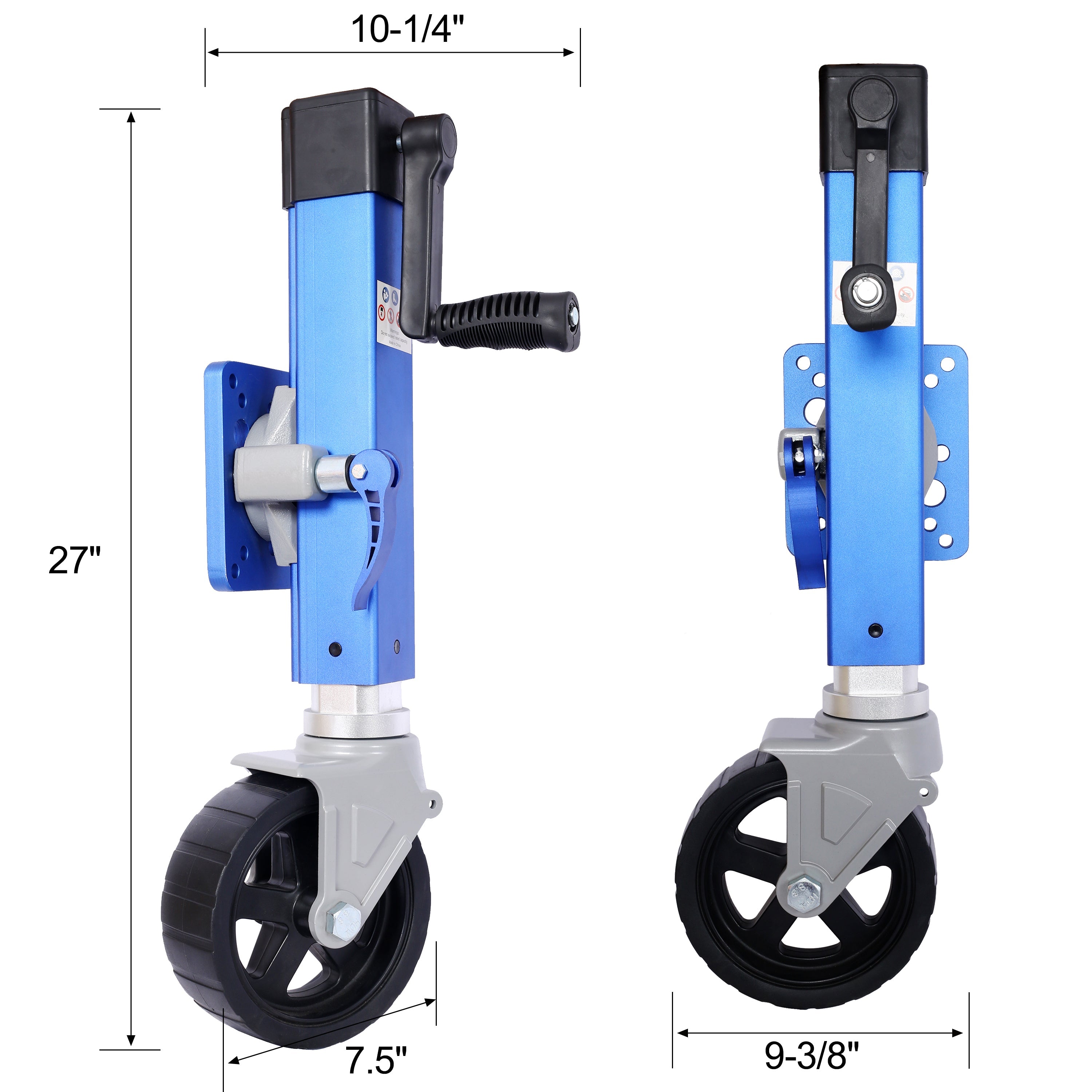 Heavy Duty Aluminum Trailer Jack 1800 lbs-American Furniture Outlet