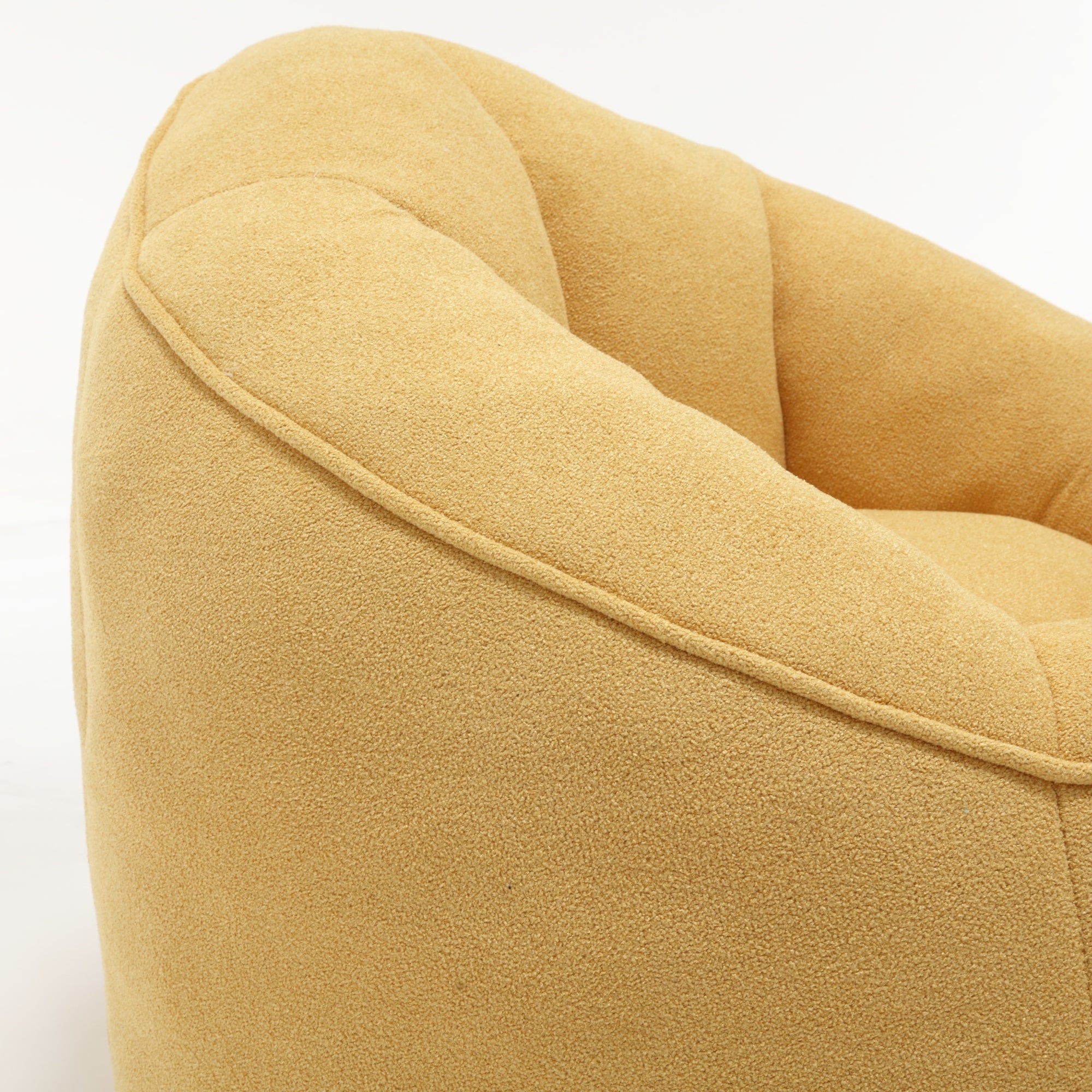 High Pressure Foam Bean Bag Chair with Footrest-American Furniture Outlet