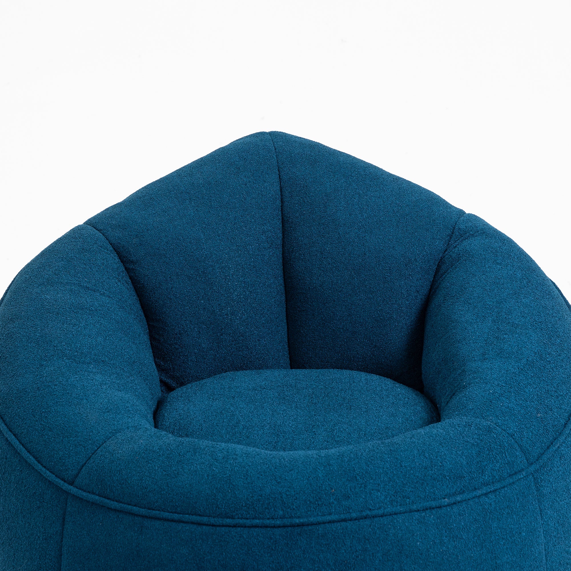 High Pressure Foam Bean Bag Chair with Footrest-American Furniture Outlet