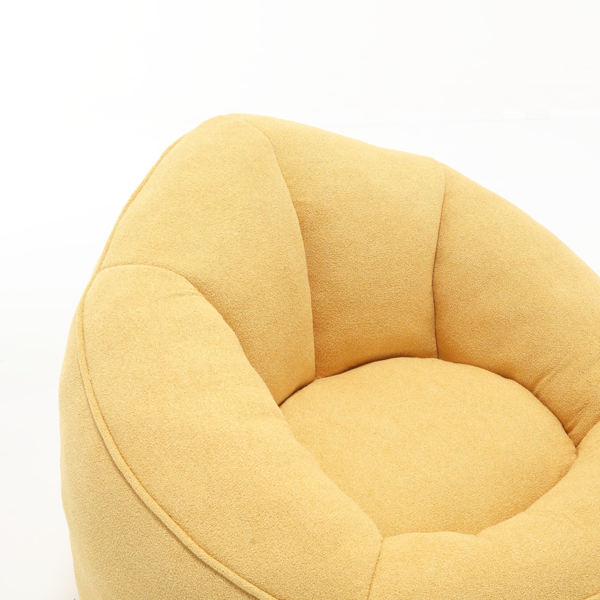 High Pressure Foam Bean Bag Chair with Footrest-American Furniture Outlet