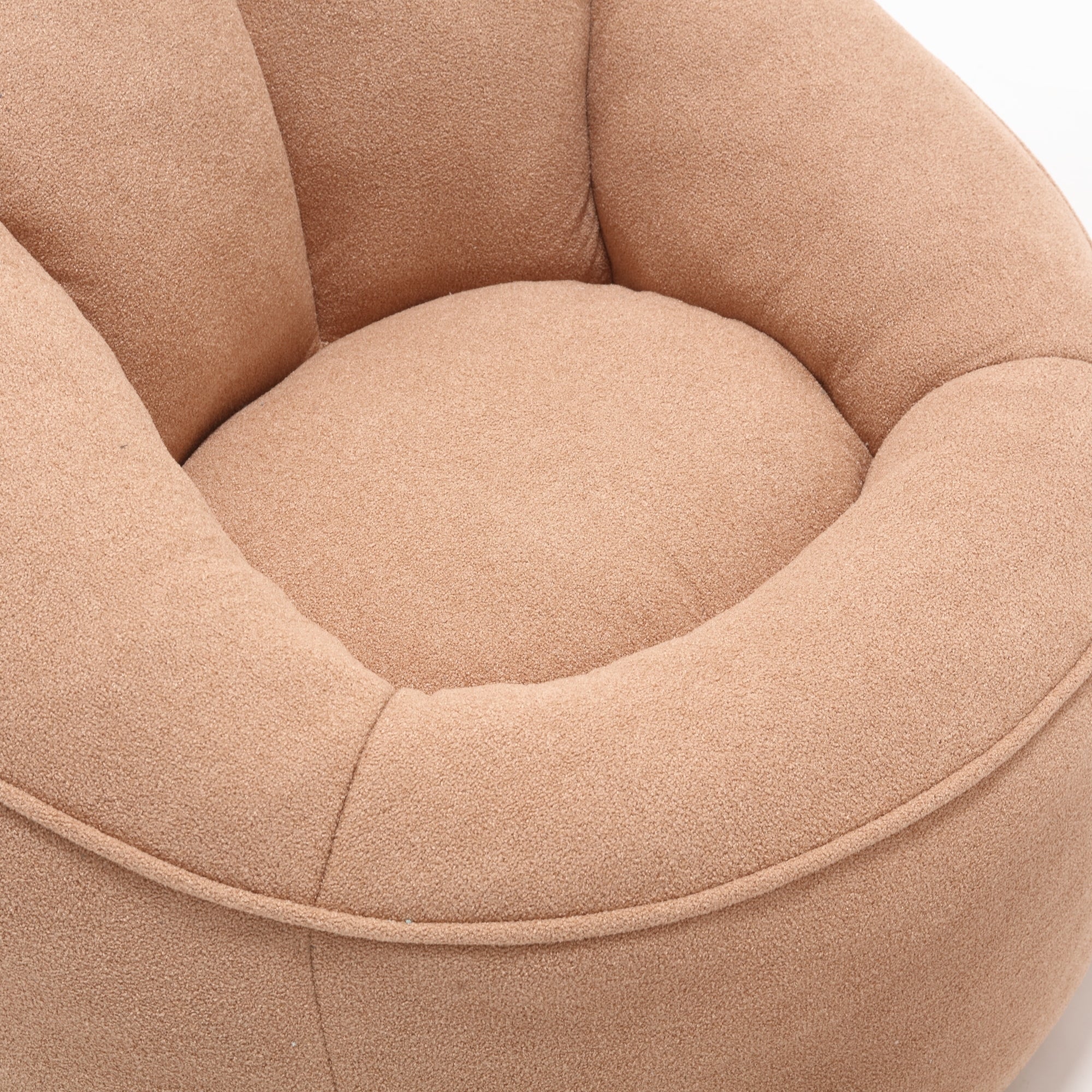 High Pressure Foam Bean Bag Chair with Footrest-American Furniture Outlet