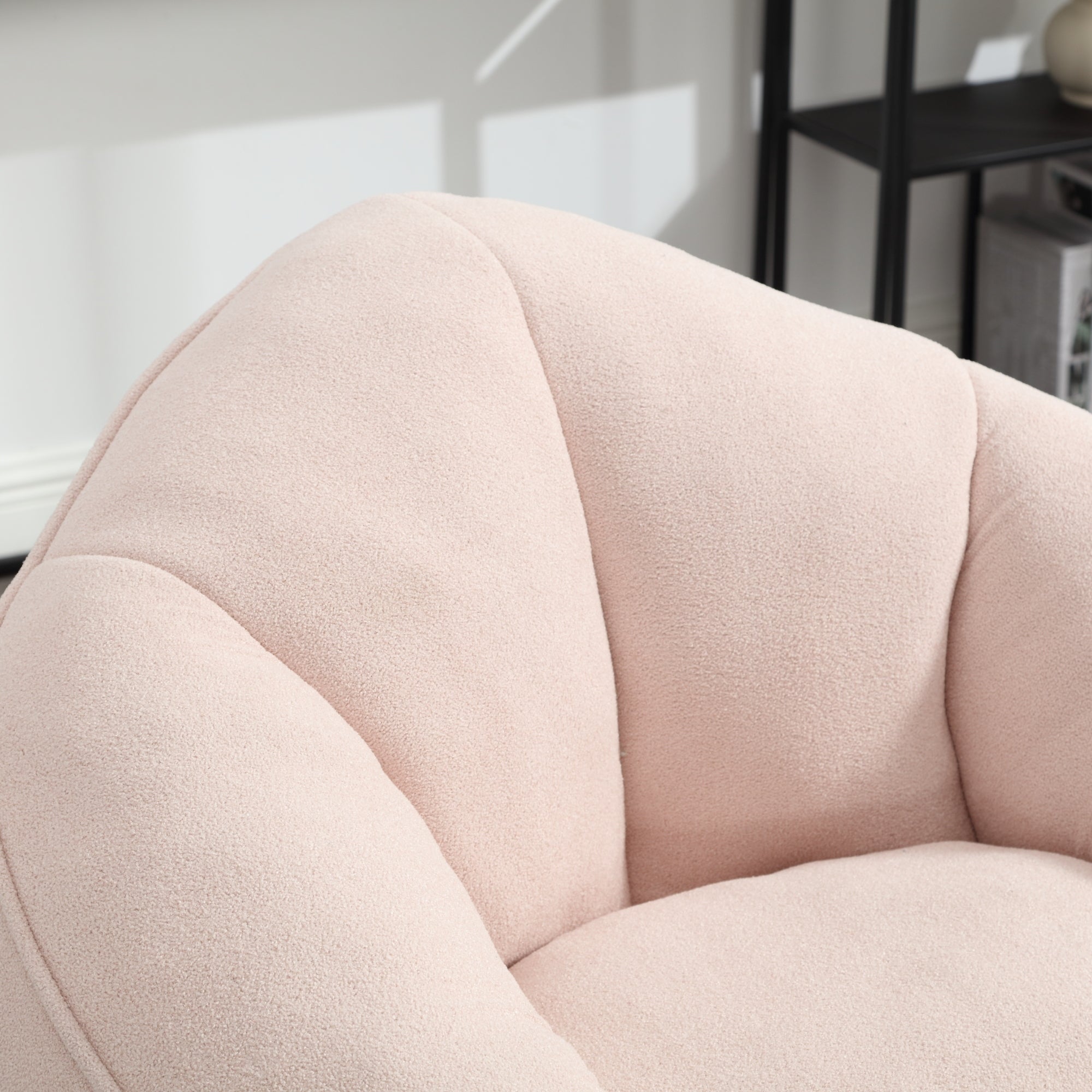 High Pressure Foam Bean Bag Chair with Footrest-American Furniture Outlet