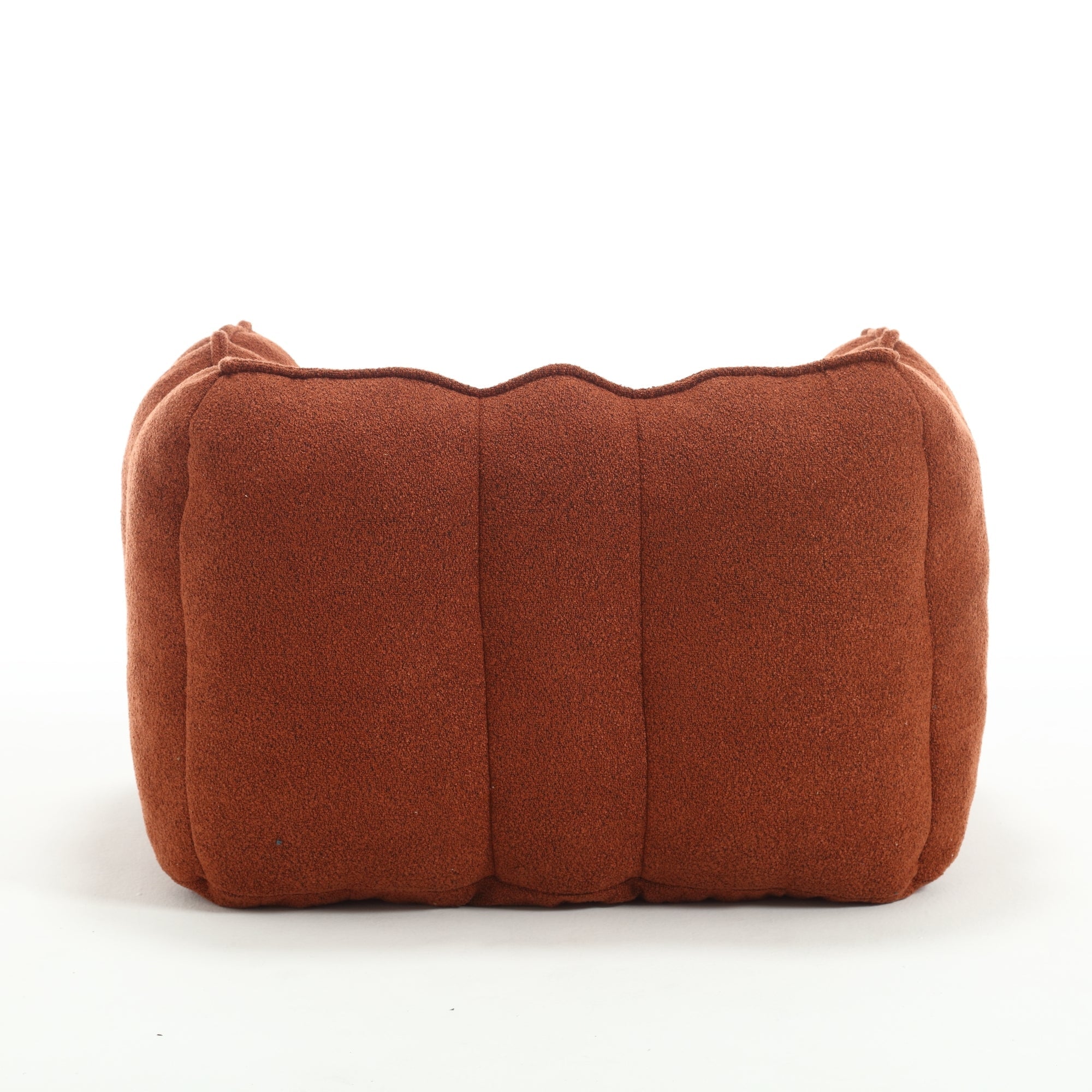 High Resilient Foam Bean Bag Chair with Footstool-American Furniture Outlet