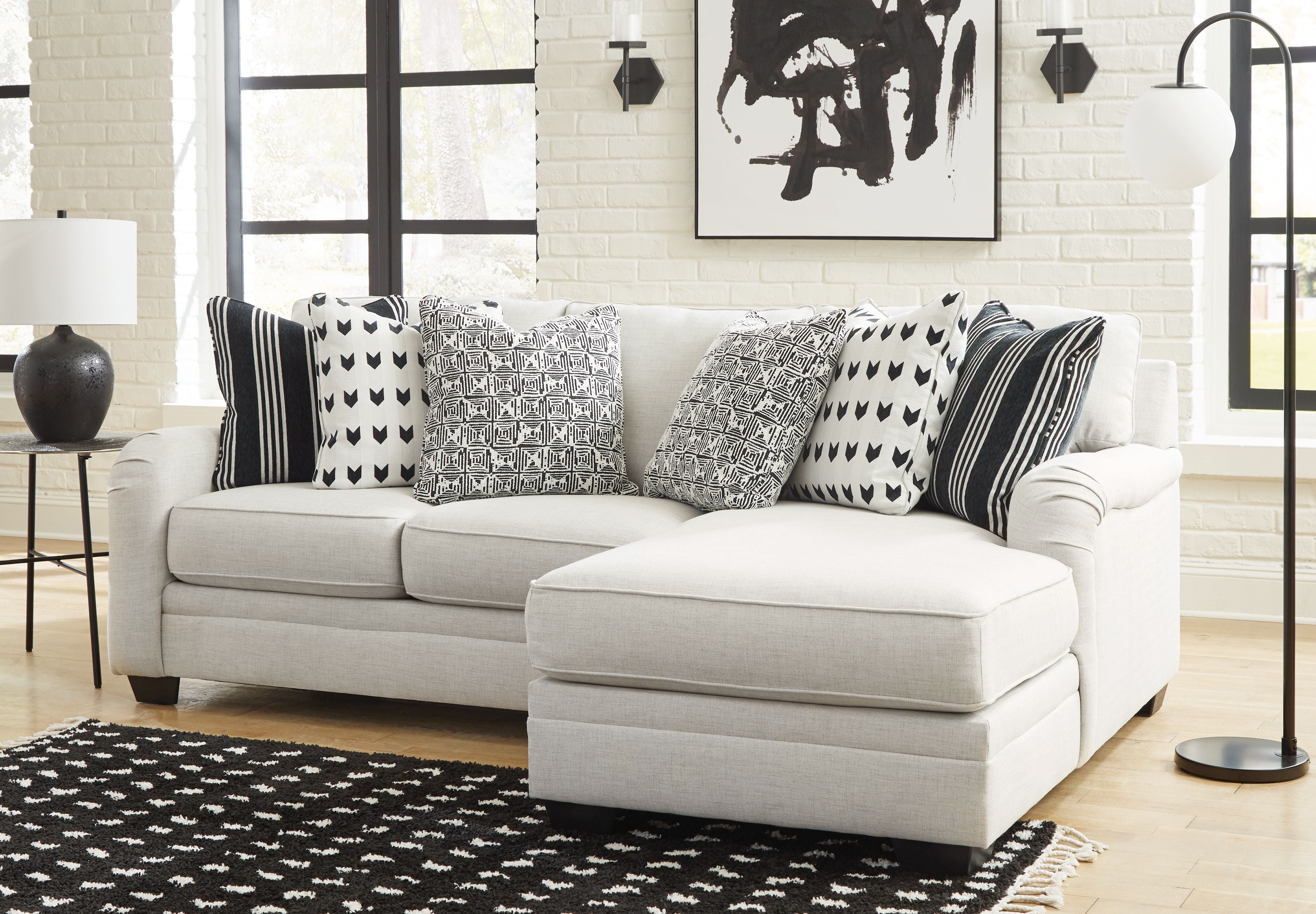 Huntsworth Dove Gray Sectional - Plush Cushions-Signature Design by Ashley®-American Furniture Outlet