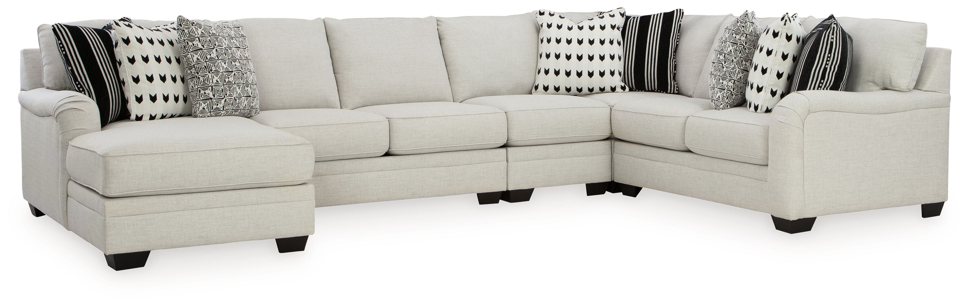 Huntsworth Dove Gray Sectional - Plush Cushions-Signature Design by Ashley®-American Furniture Outlet