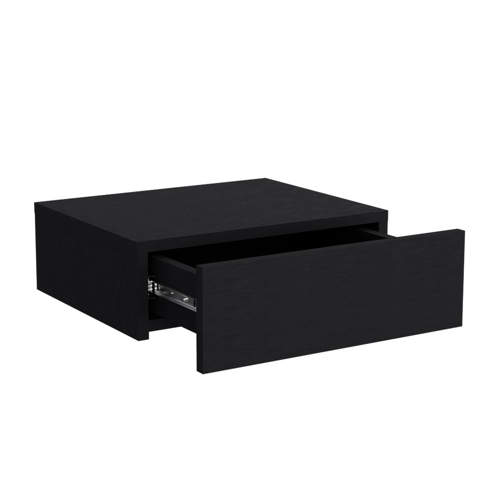 Isola Nightstand - Black-American Furniture Outlet