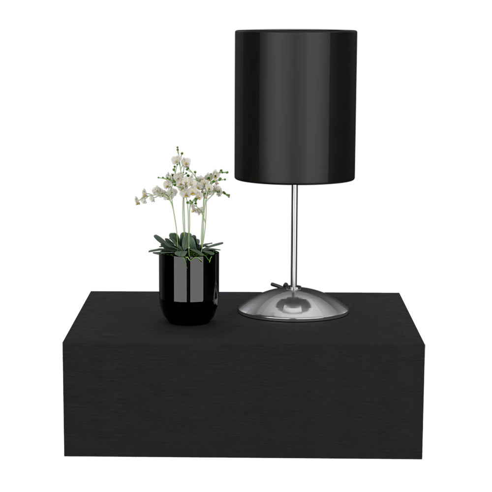 Isola Nightstand - Black-American Furniture Outlet