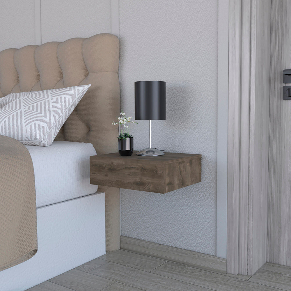 Isola Nightstand - Dark Brown-American Furniture Outlet