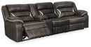 Kincord Black Power Reclining Sectional-Signature Design by Ashley®-American Furniture Outlet