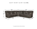 Kincord Black Power Reclining Sectional-Signature Design by Ashley®-American Furniture Outlet