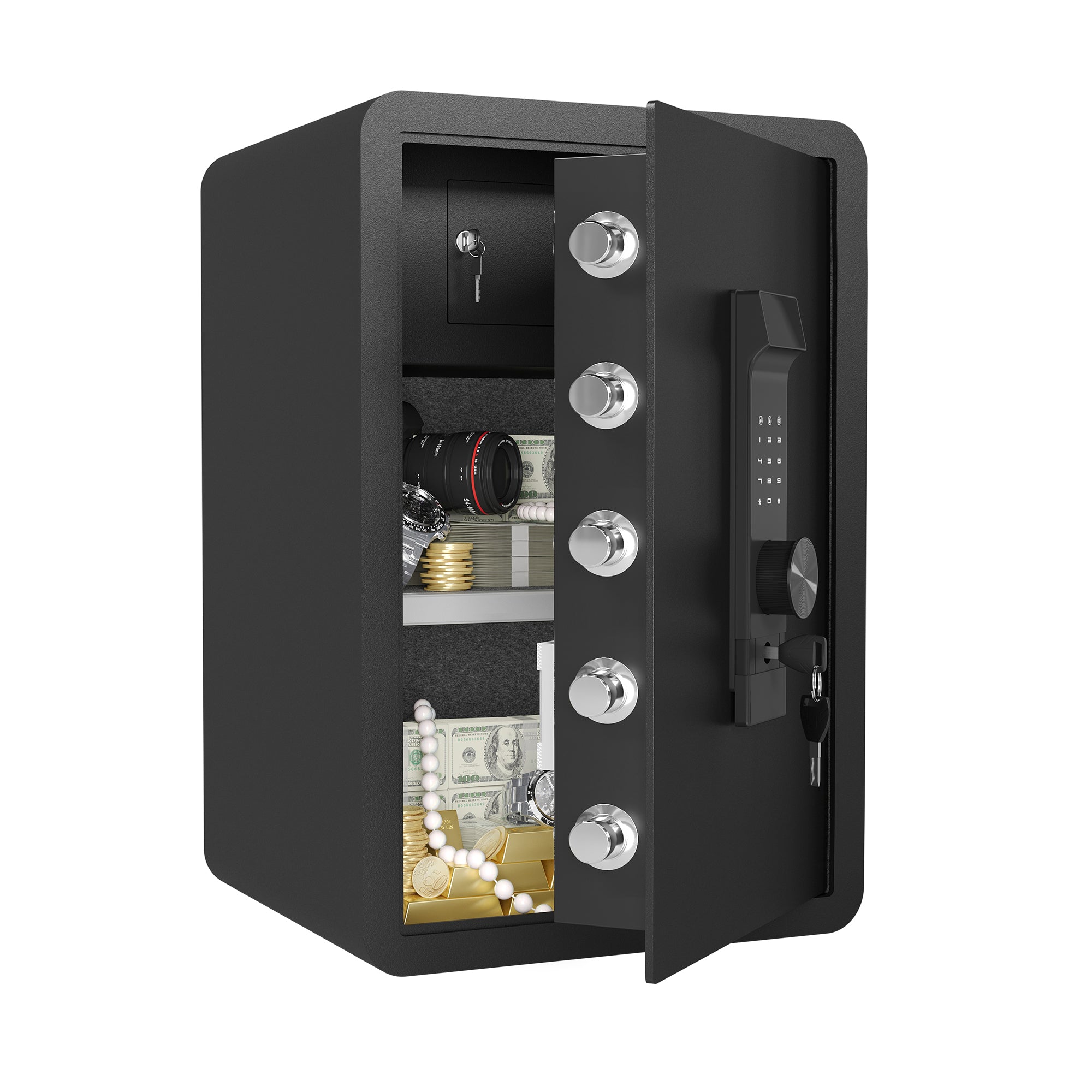 Large Fireproof Safe Box | 4.0 cu ft | Waterproof-American Furniture Outlet